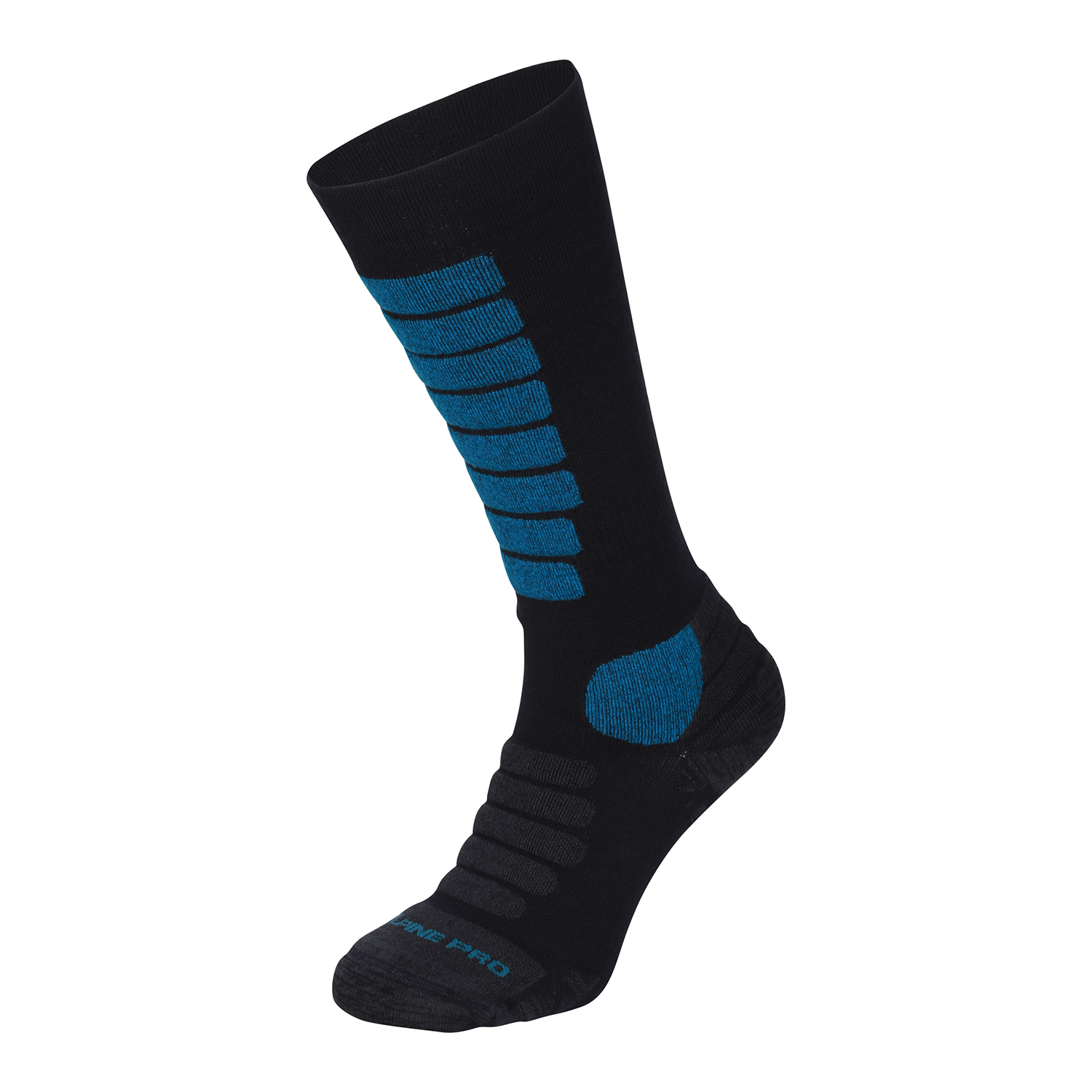 Sports Knee-high Socks Made Of Merino Wool ALPINE PRO RODE Mykonos Blue