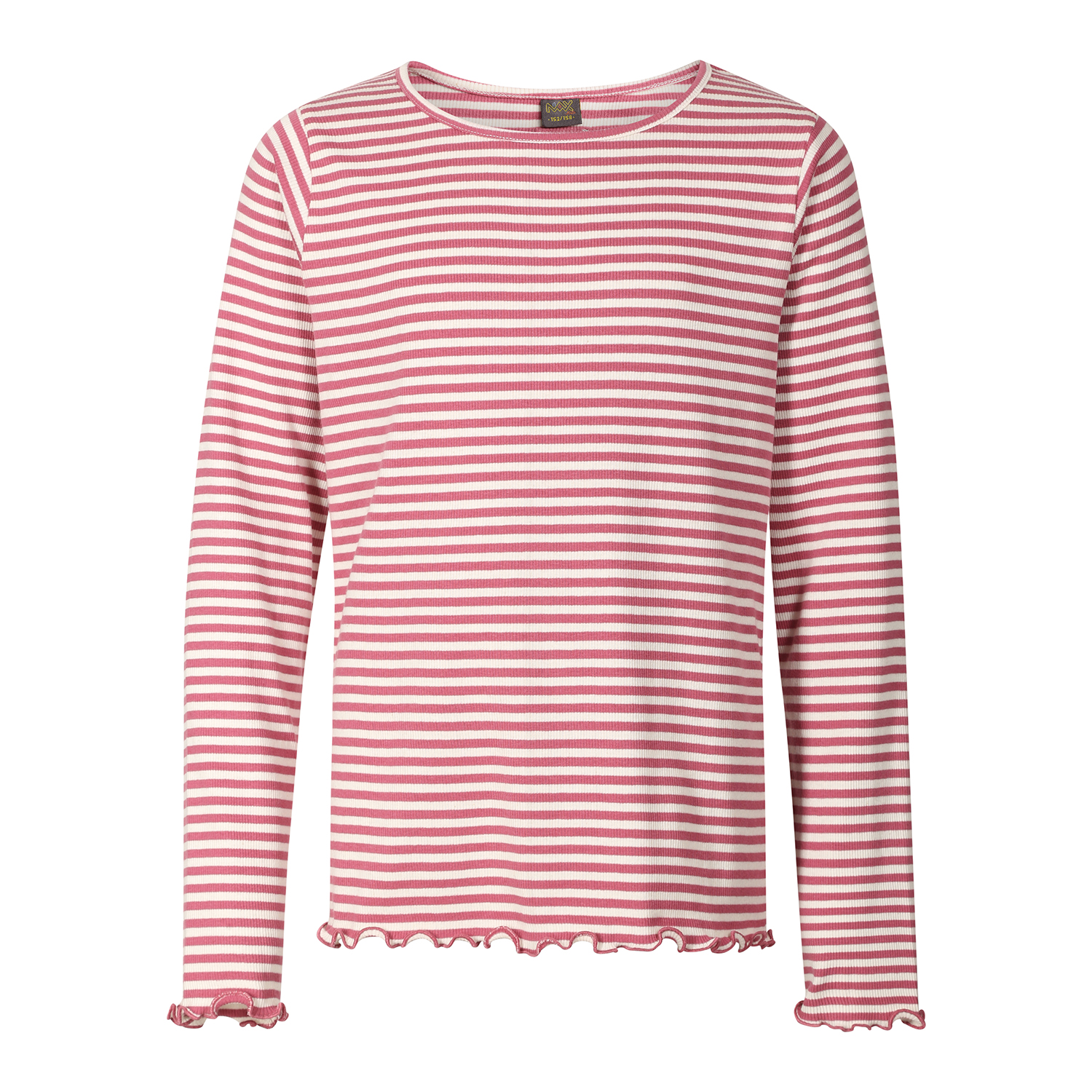 Detské pruhované tričko s dlhým rukávom