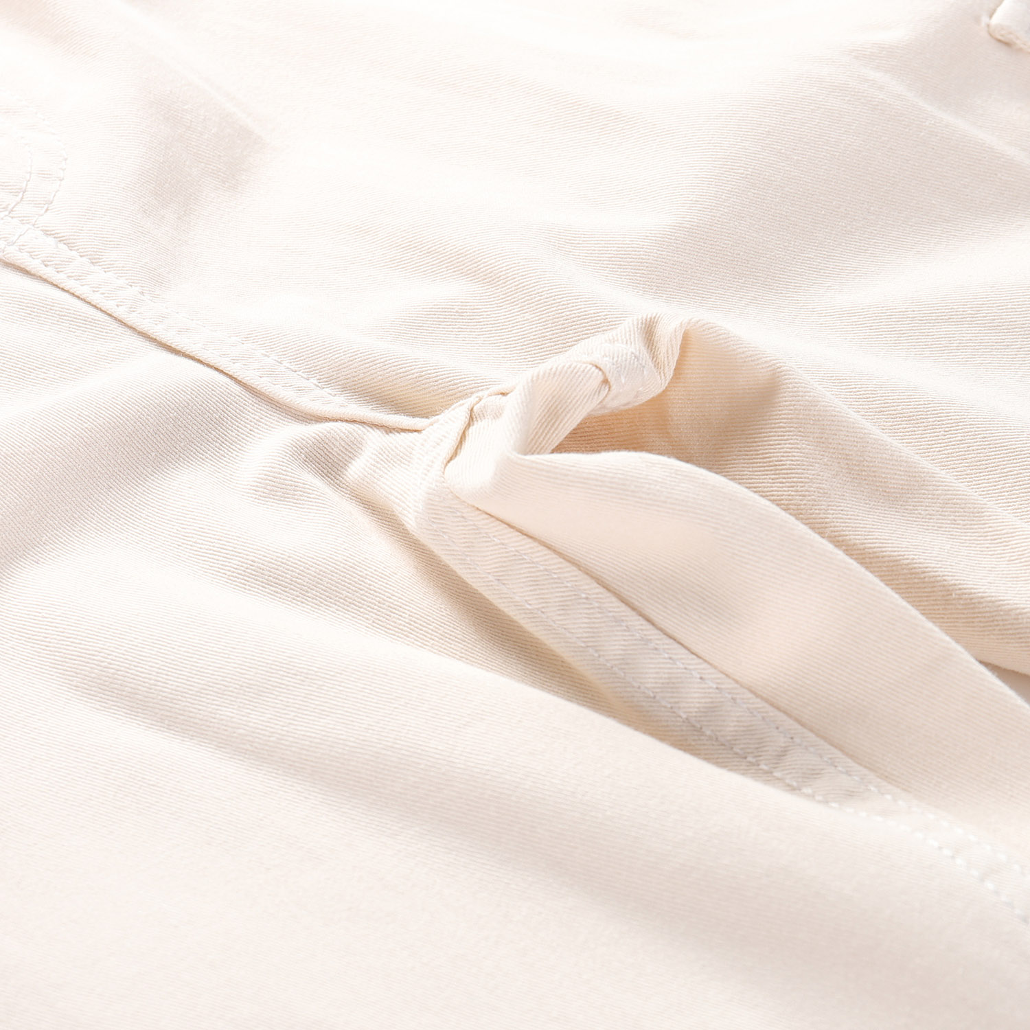 Women's wide pocket pants nax NAX SERDA pastel parchment