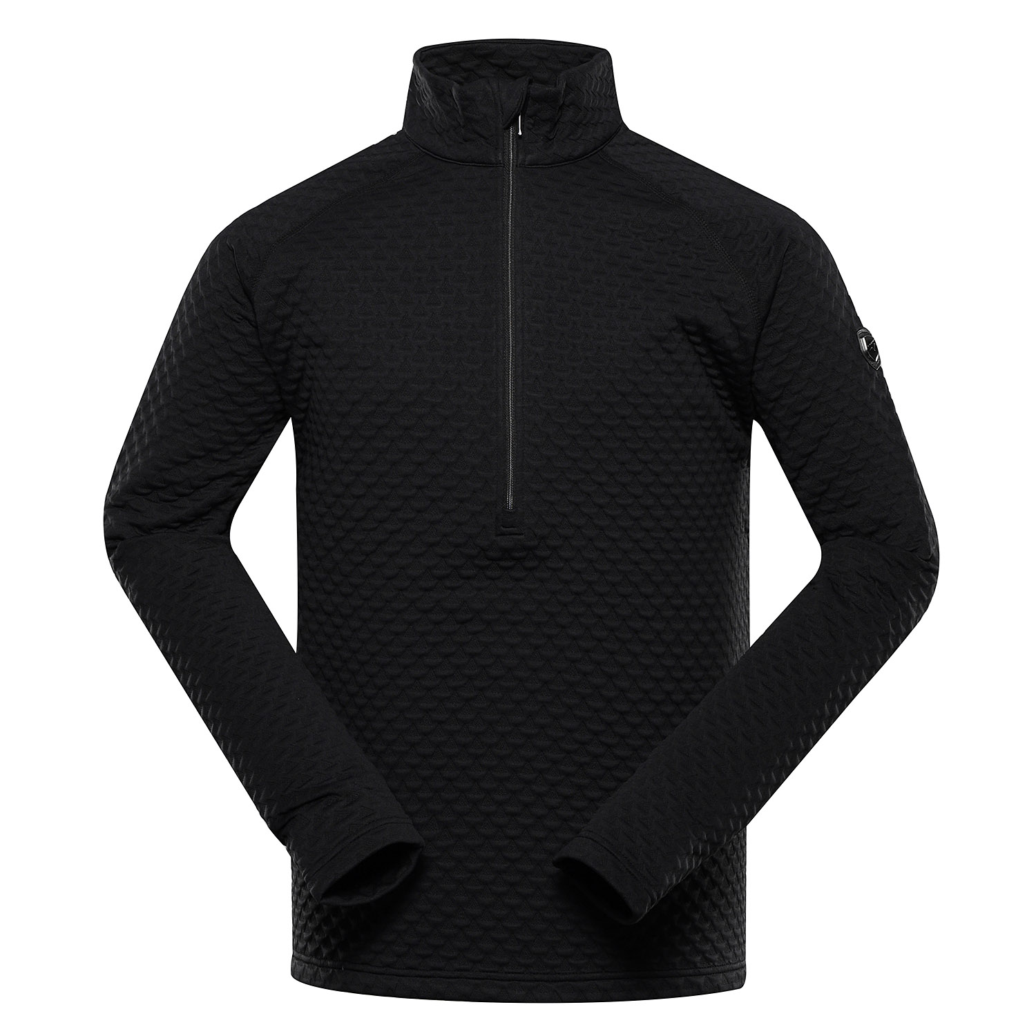 Men's Quick-drying Sweatshirt ALPINE PRO GETT Black