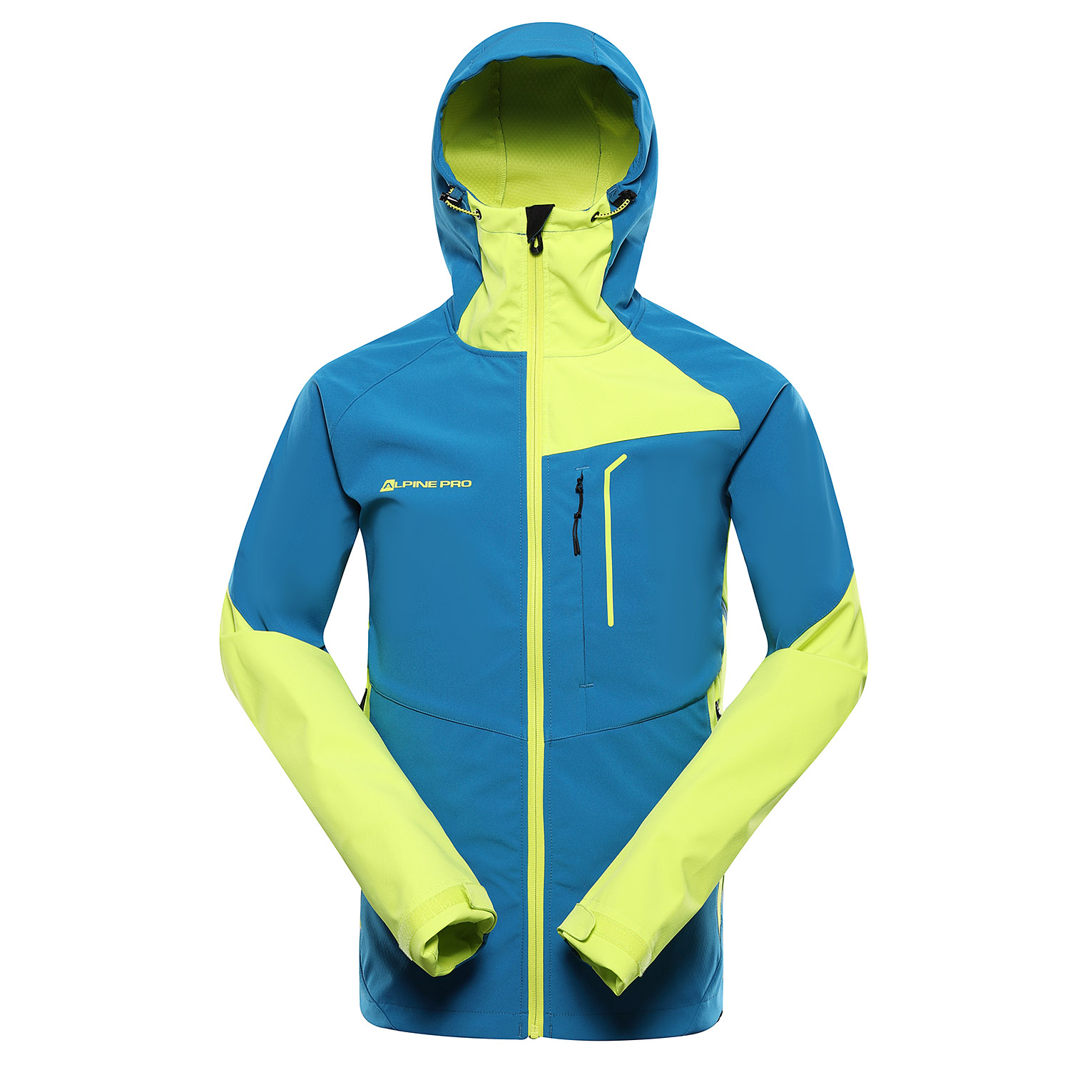 Men's Softshell Jacket With Membrane ALPINE PRO ESPRIT Mykonos Blue