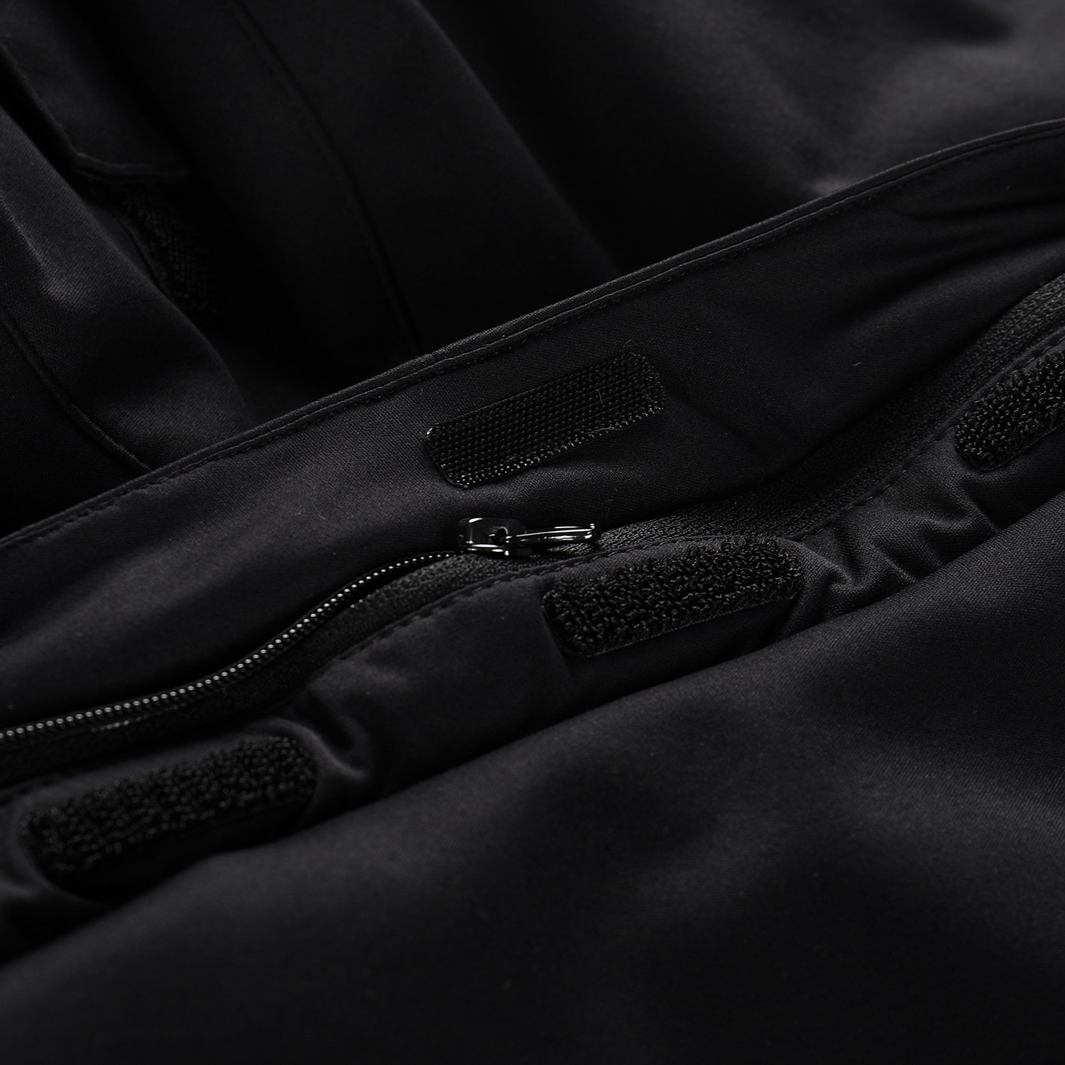 Women's ski softshell jacket with membrane ALPINE PRO DOWELA black