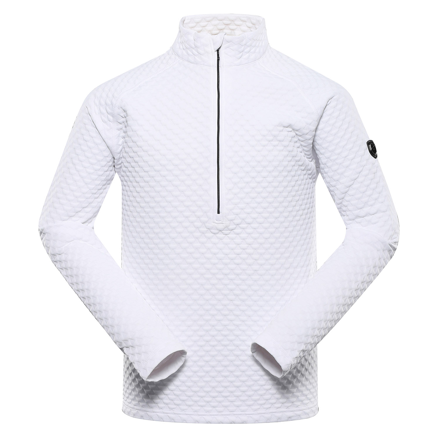 Men's Quick-drying Sweatshirt ALPINE PRO GETT White