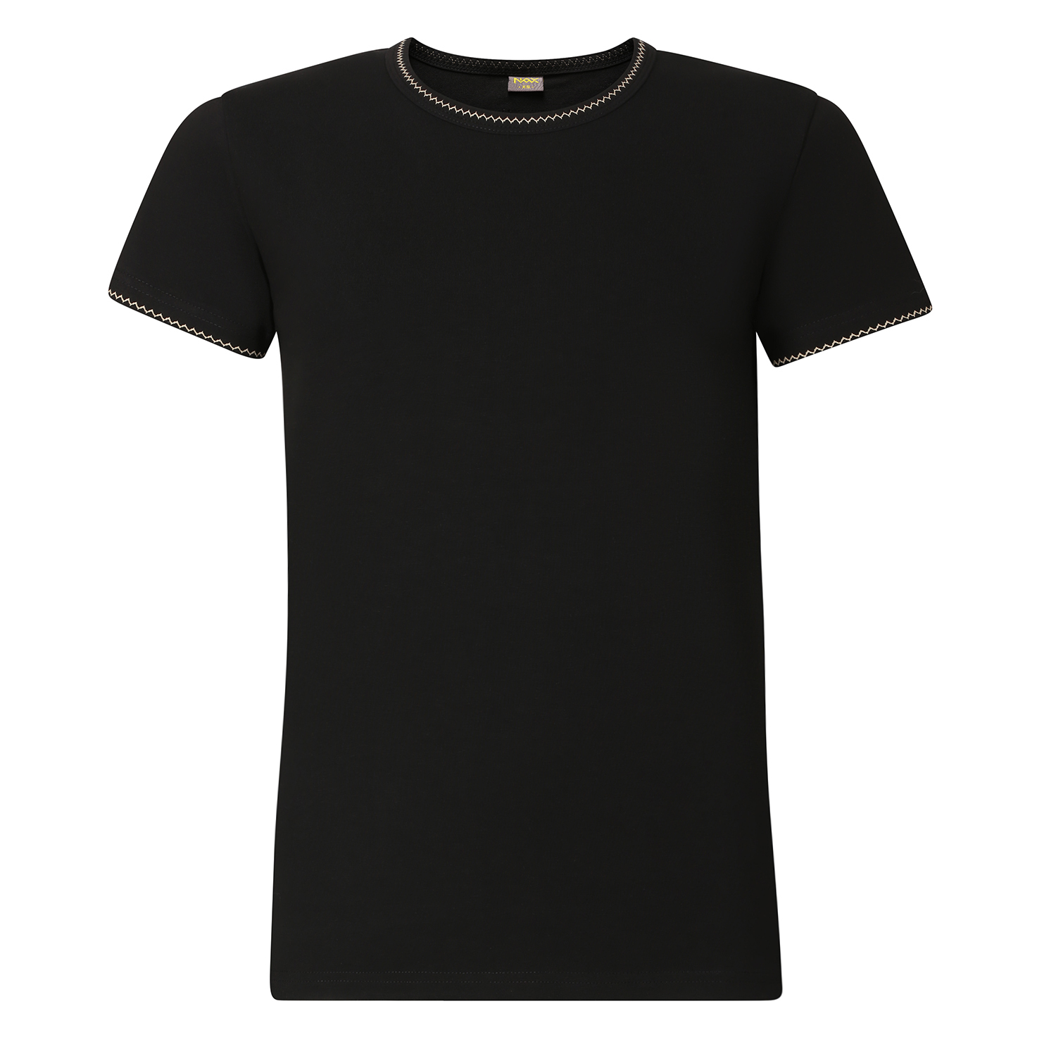 Dámske bavlnené tričko NAX QENQA čierne