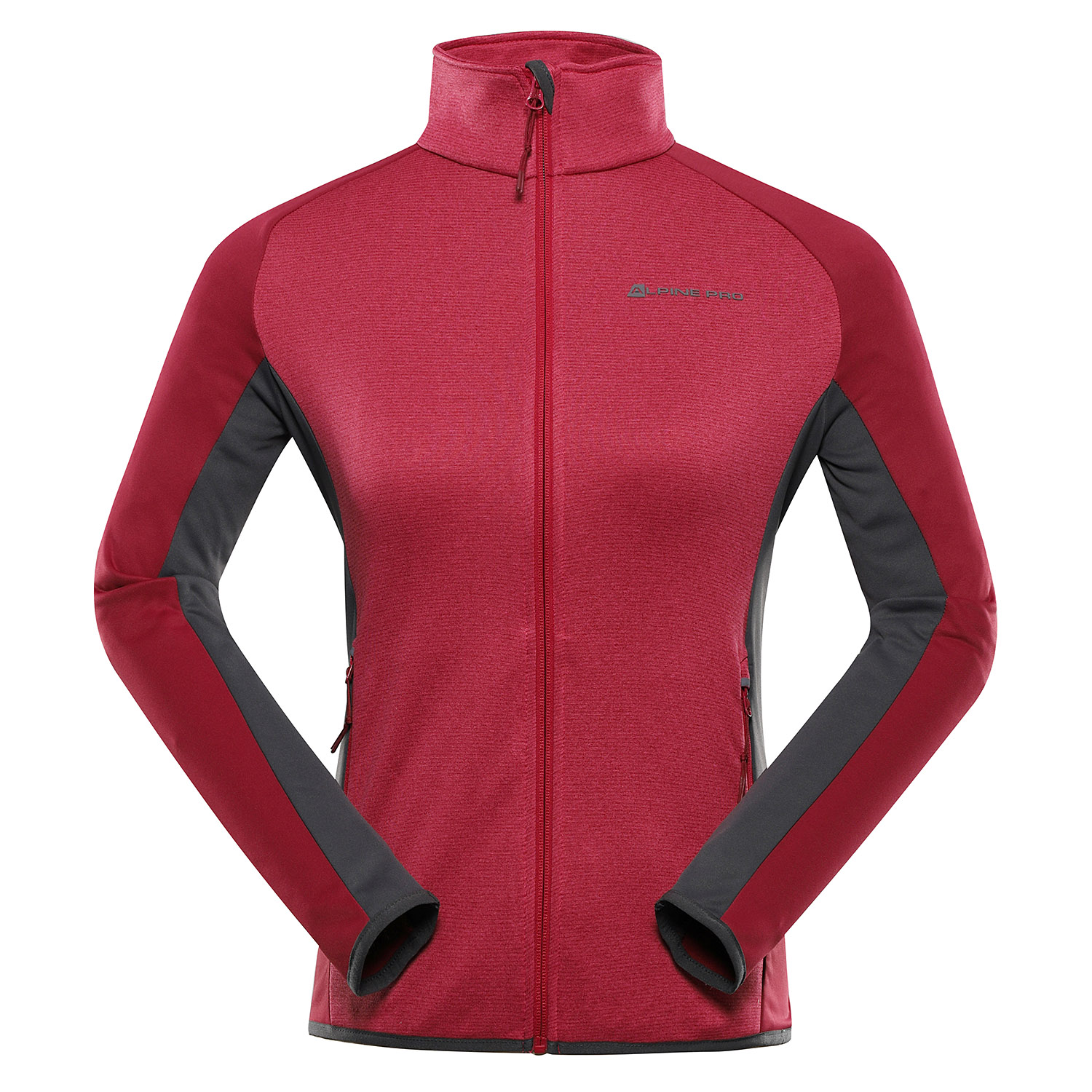 Women's Quick-drying Hoodie With Cool-dry ALPINE PRO VORNA Anemone