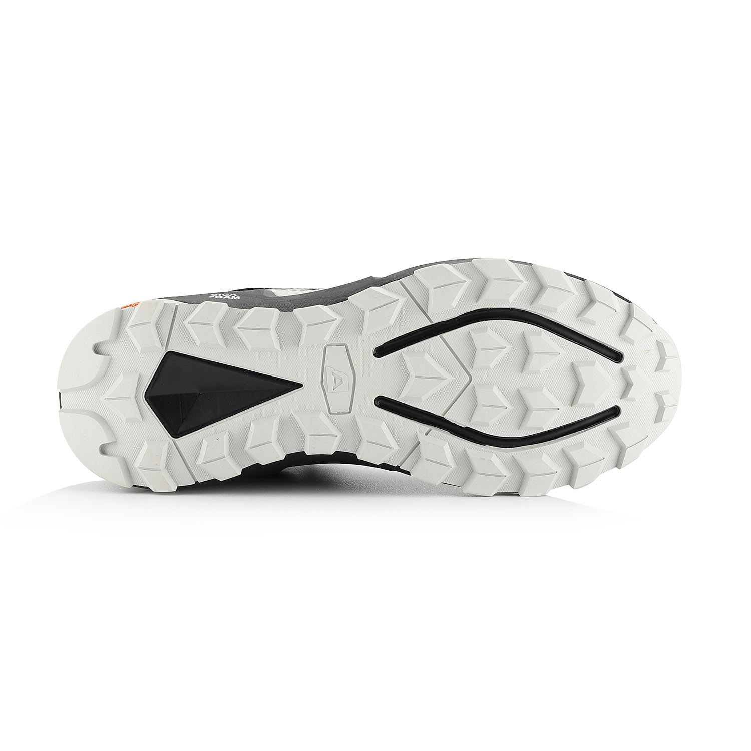 Ankle outdoor shoes with giga boom ALPINE PRO PONTE black