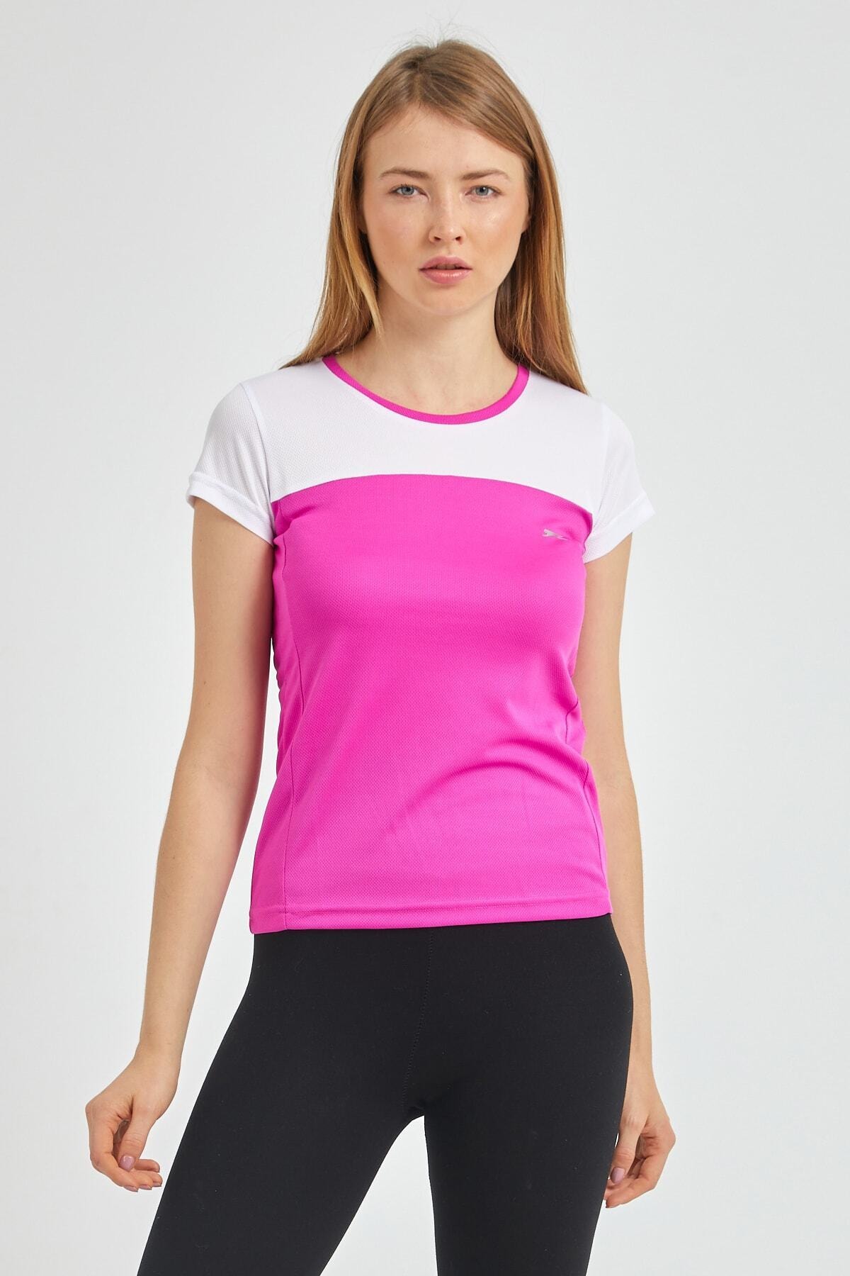 Levně Slazenger Randers I Women's T-shirt Fuchsia