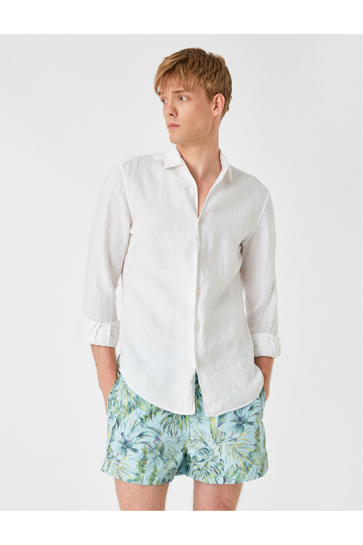 Koton Printed Marine Shorts