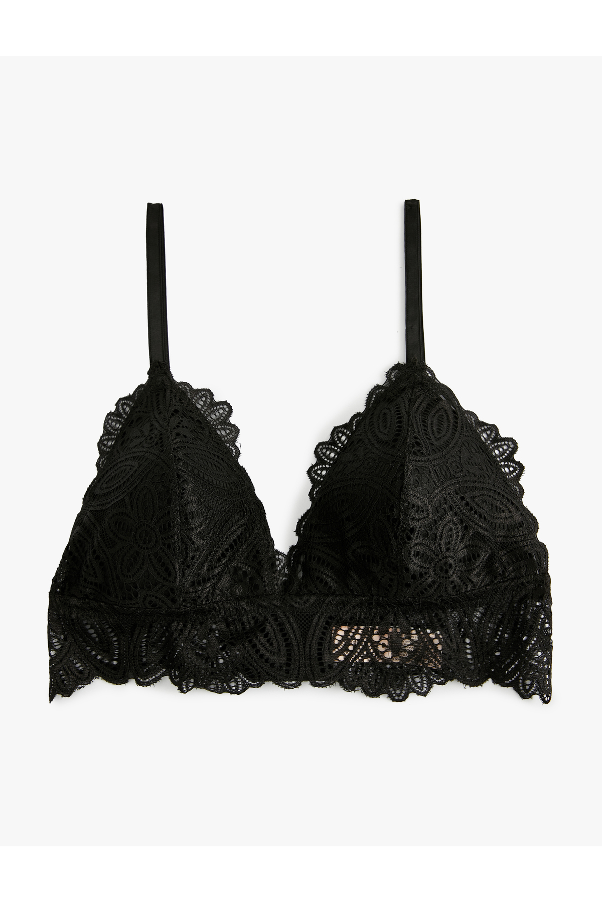 Koton Lace Bralette Unsupported Unfilled Wireless