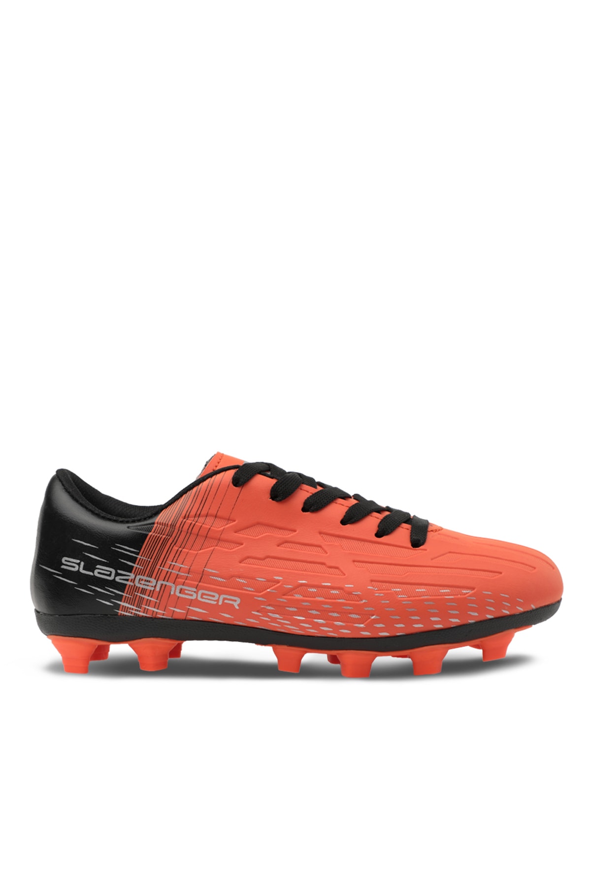 Slazenger Score I Kr Football Mens Turf Shoes Neon Orange / Black.