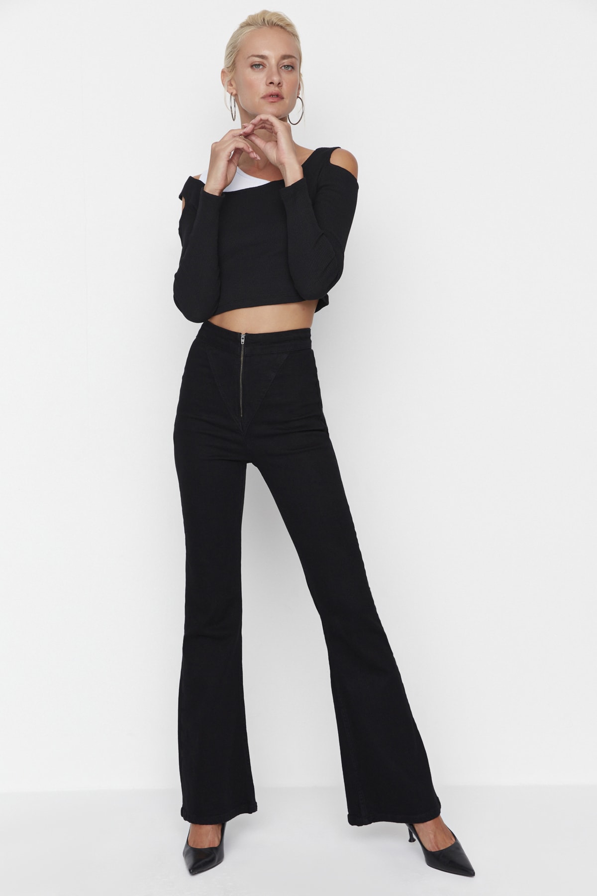 Trendyol Jeans - Schwarz - Bootcut