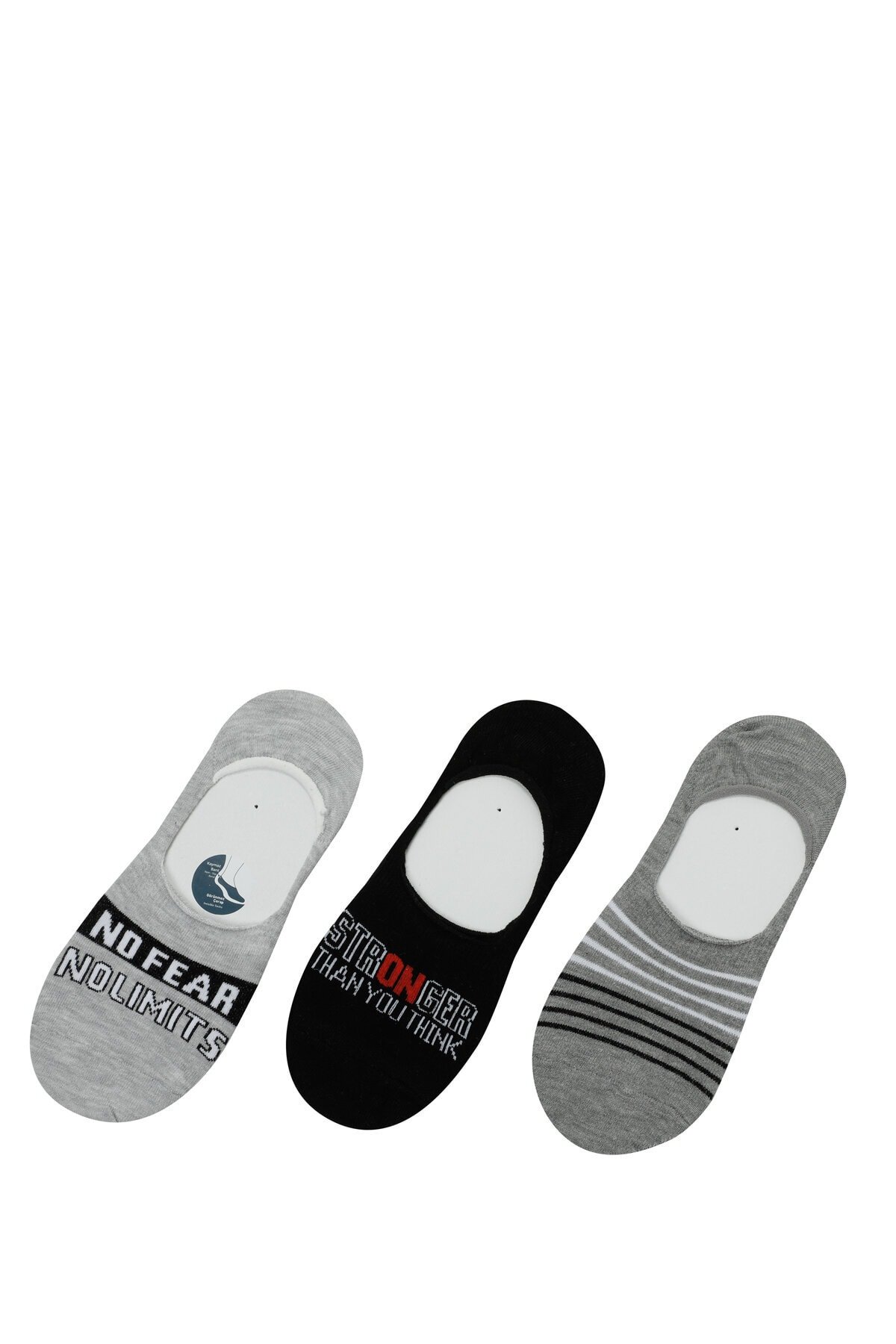 Polaris Move 3 Lu Suba-m 3fx Men's Gray Multicolored Socks