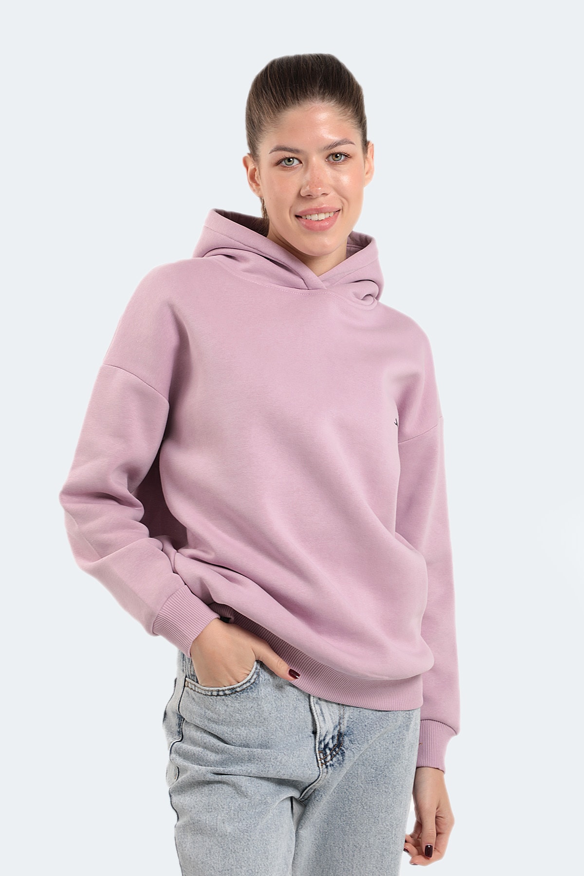 Levně Slazenger Kaveh Women's Sweatshirt Lilac