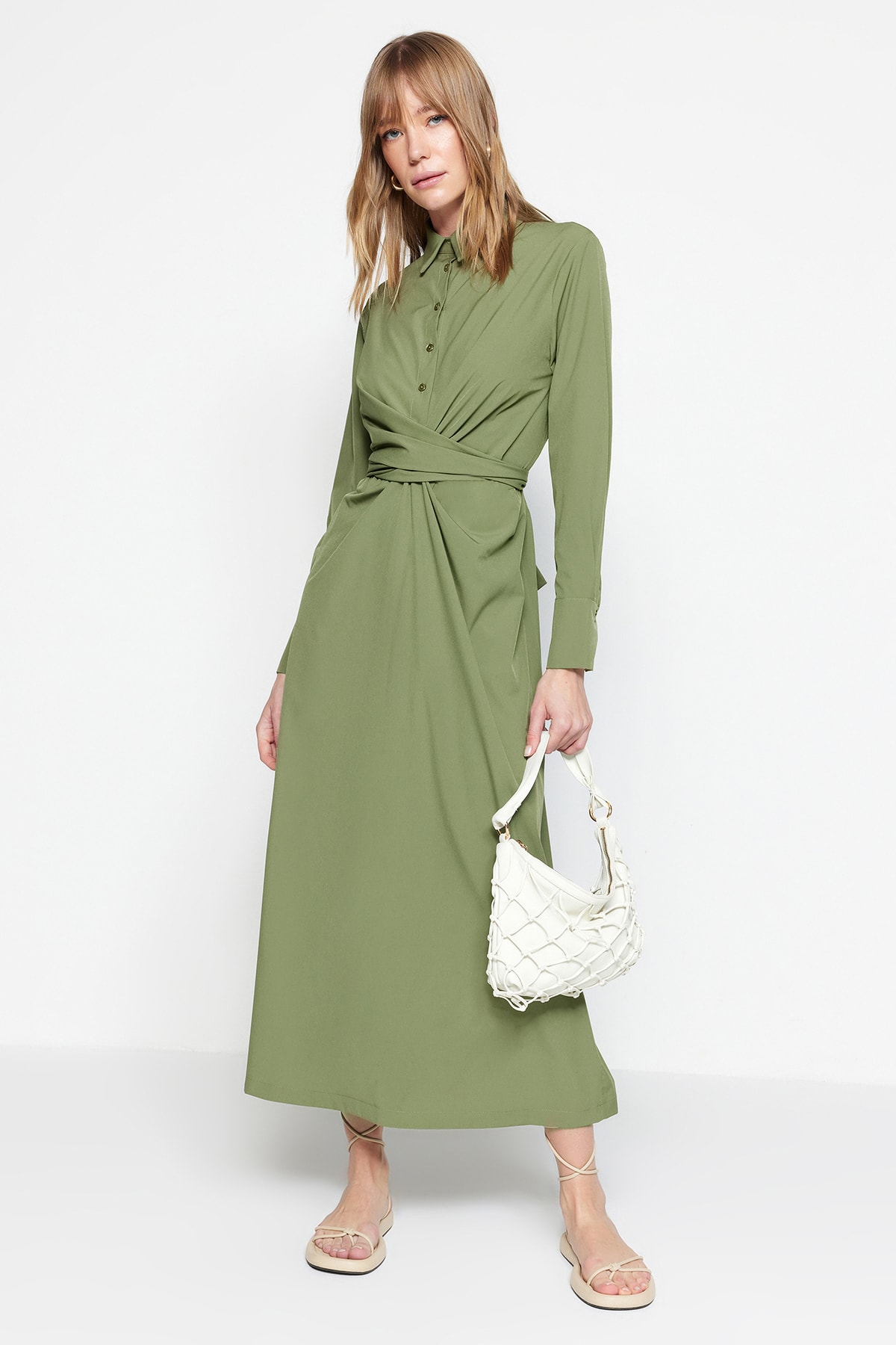 Trendyol Dress - Green - Basic