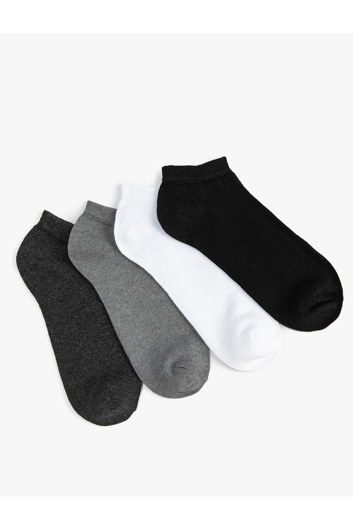 Koton Basic Set of 4 Booties Socks