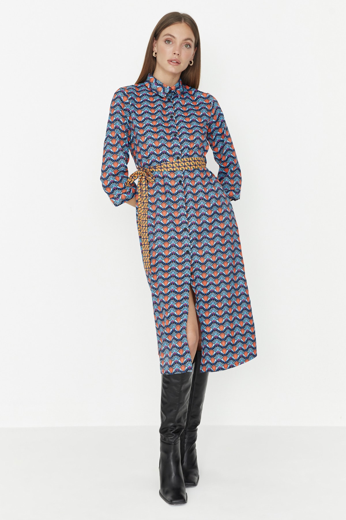 Women's dress Trendyol Patterned
