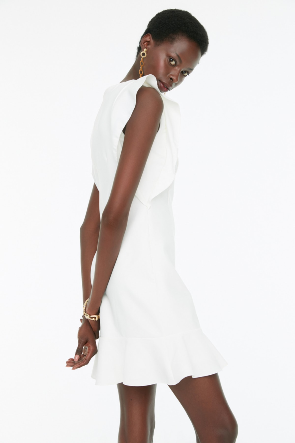 Rochie dama, Trendyol Frill Detailed