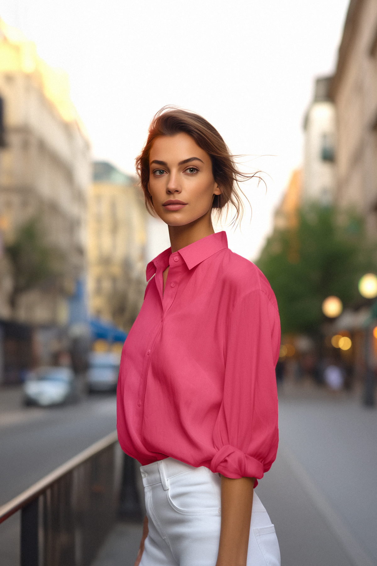 Dámská košile Trendyol Loose Fit