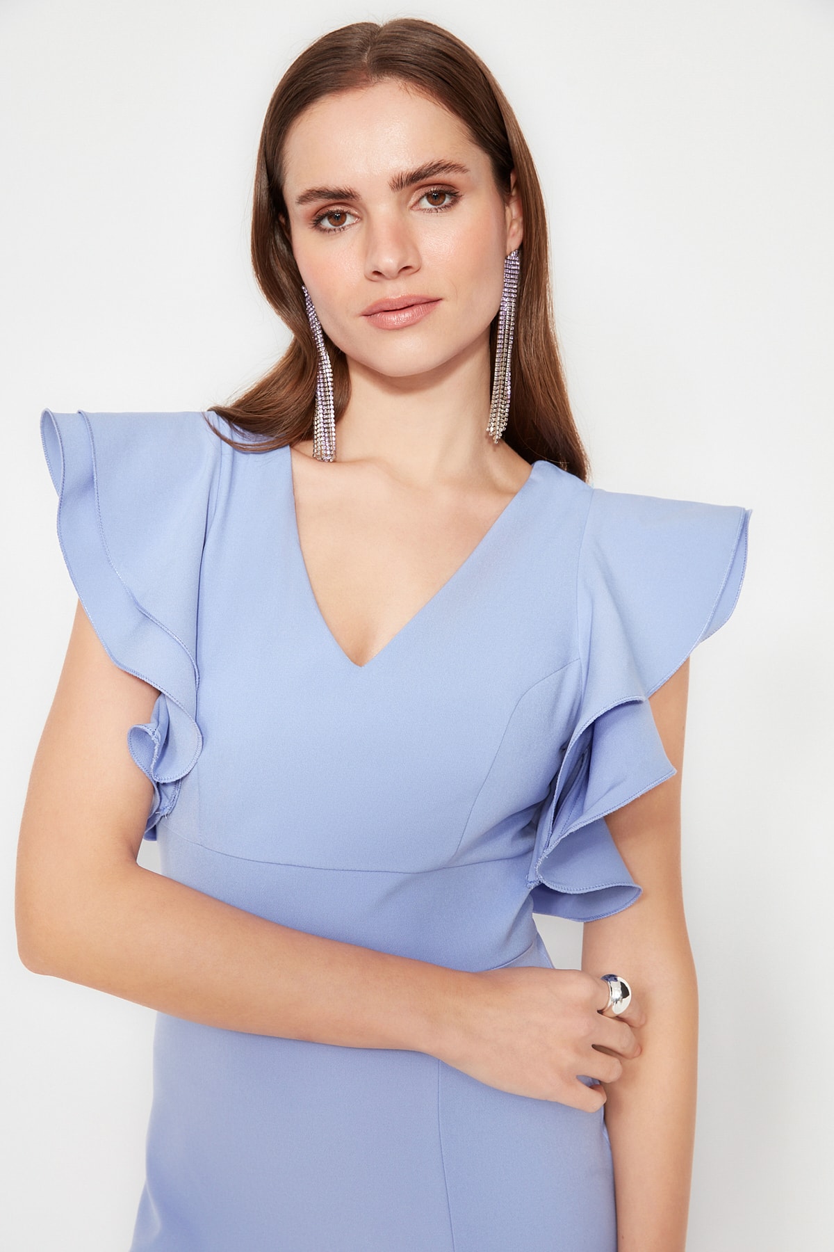 Rochie dama, Trendyol Frill Detailed