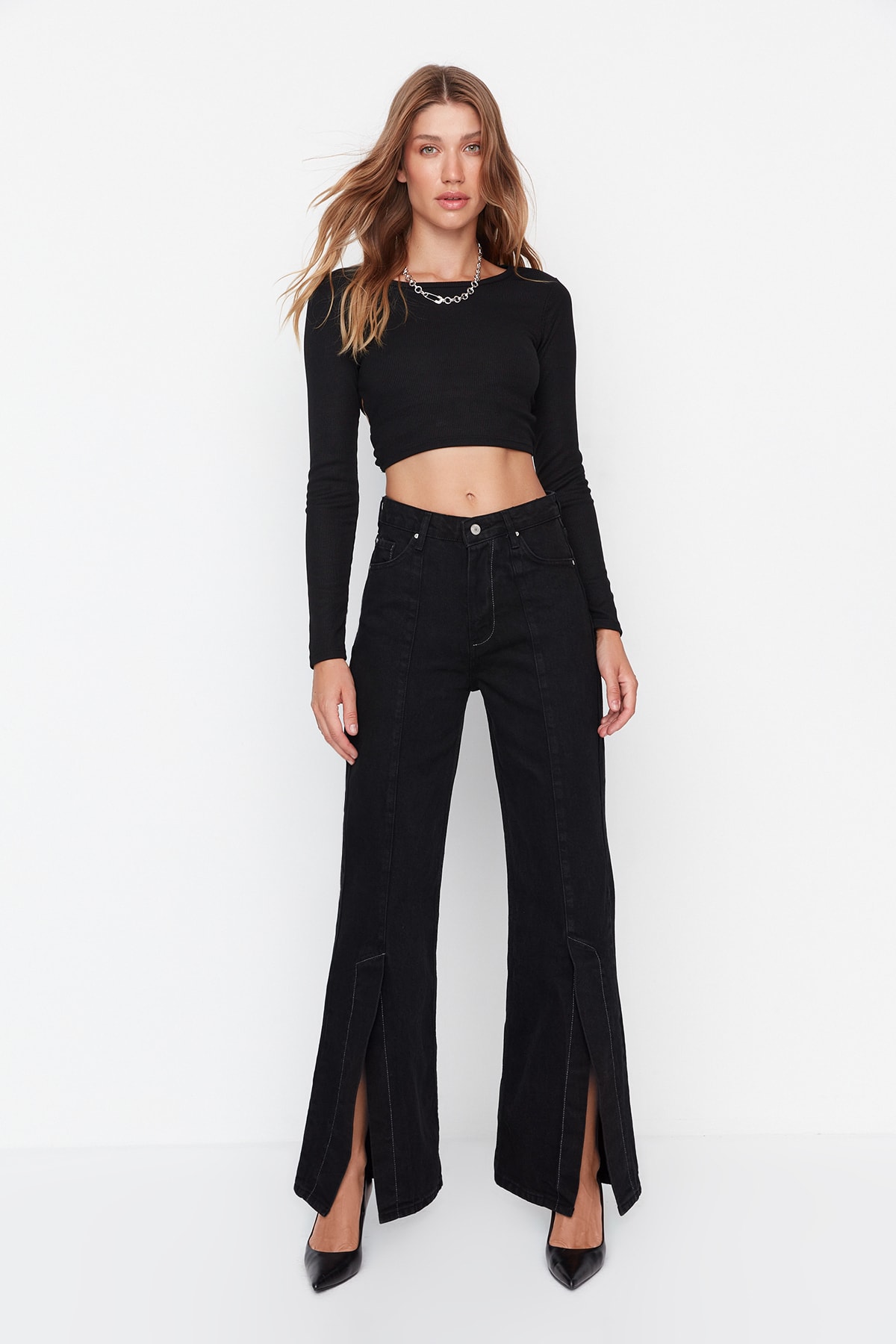 Trendyol Jeans - Schwarz - Bootcut