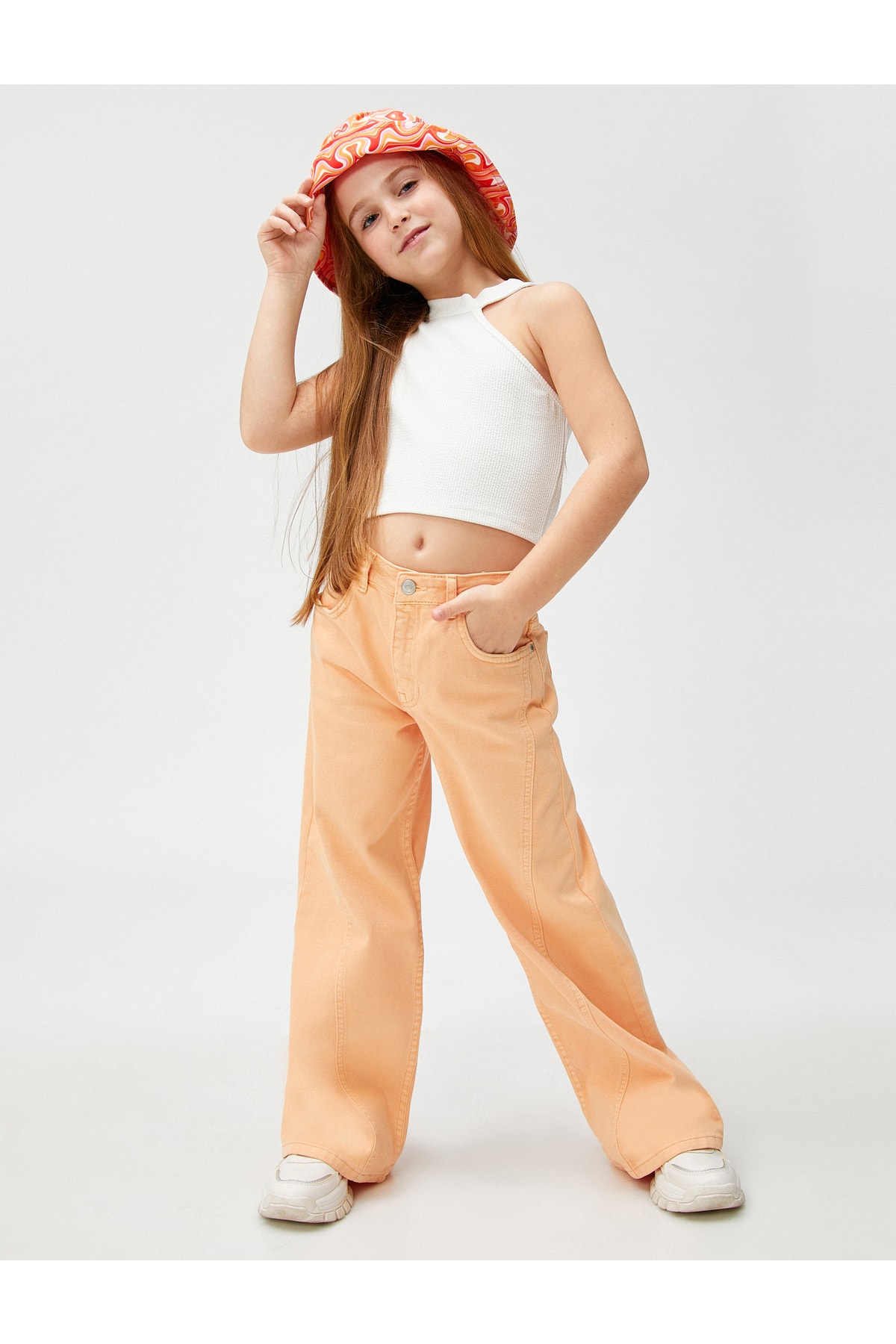 Koton Jeans - Orange - Wide leg