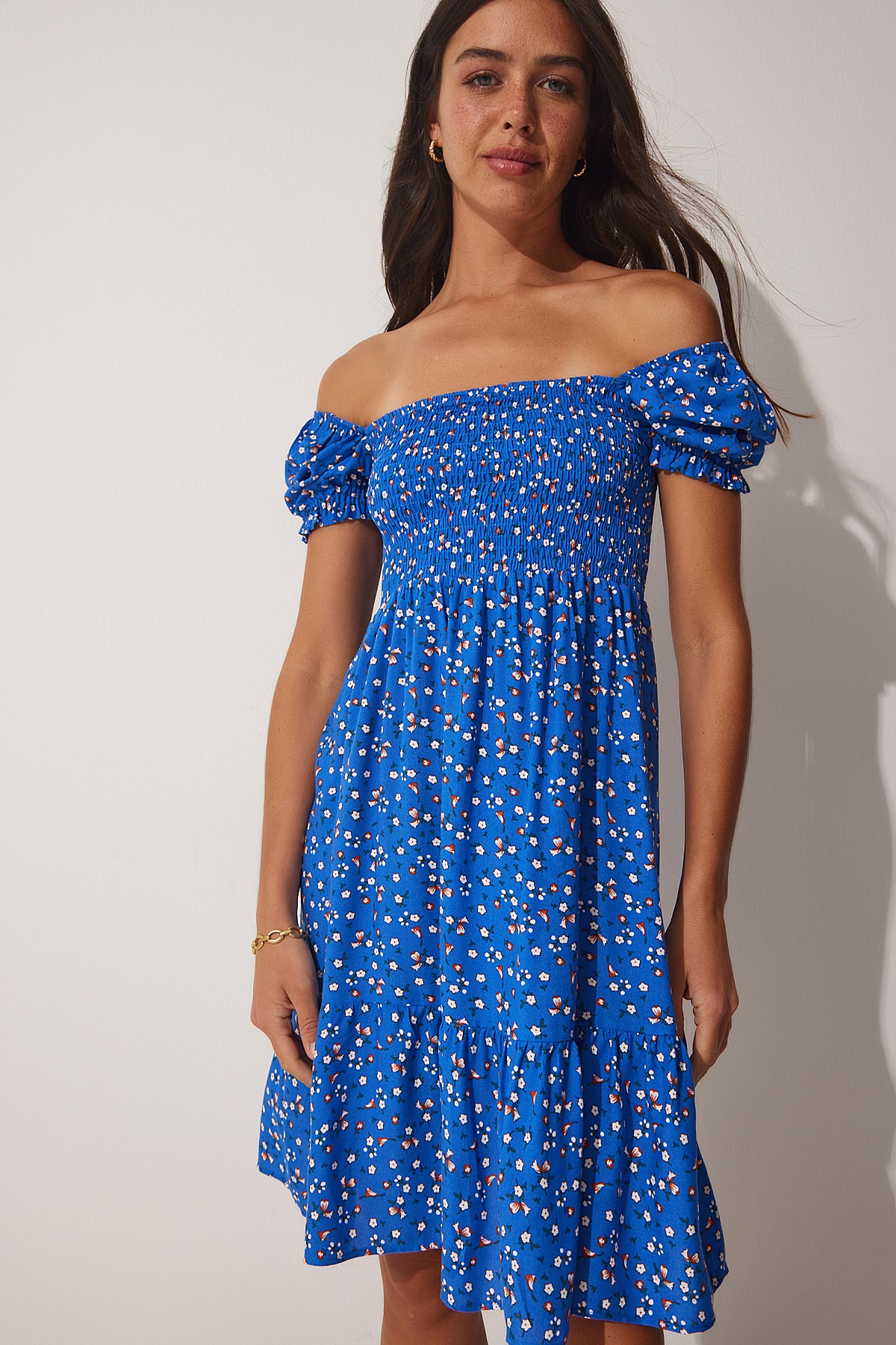 Happiness İstanbul Dress - Blau - A-line