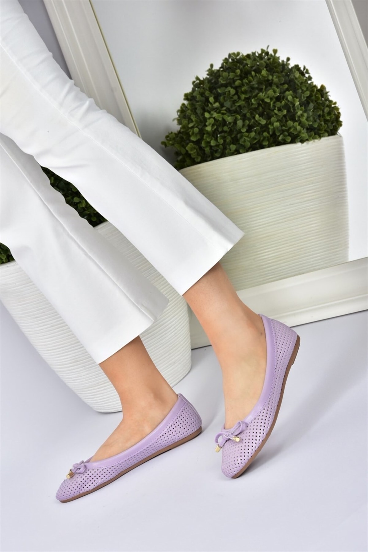 Fox Shoes Lilac Women's Daily Flat Flats
