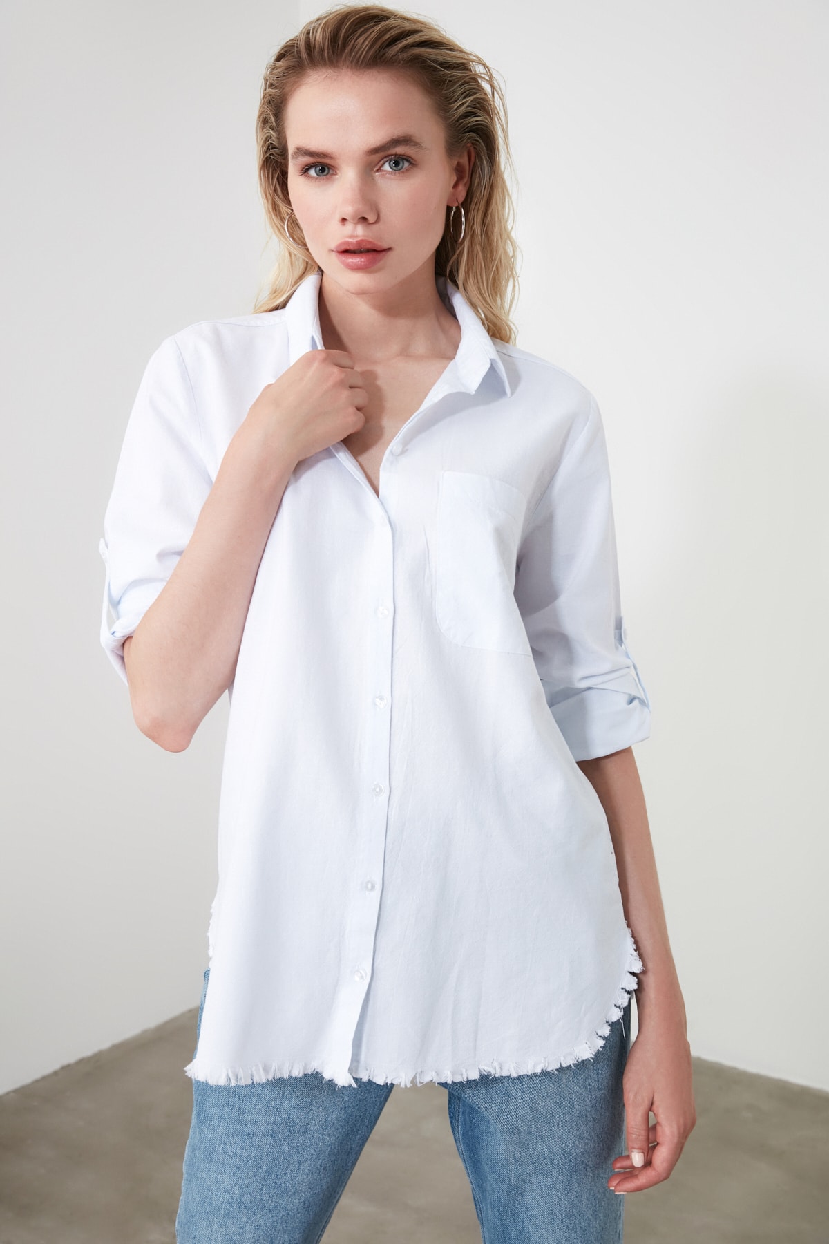 Camasa Dama, Trendyol Tasseled