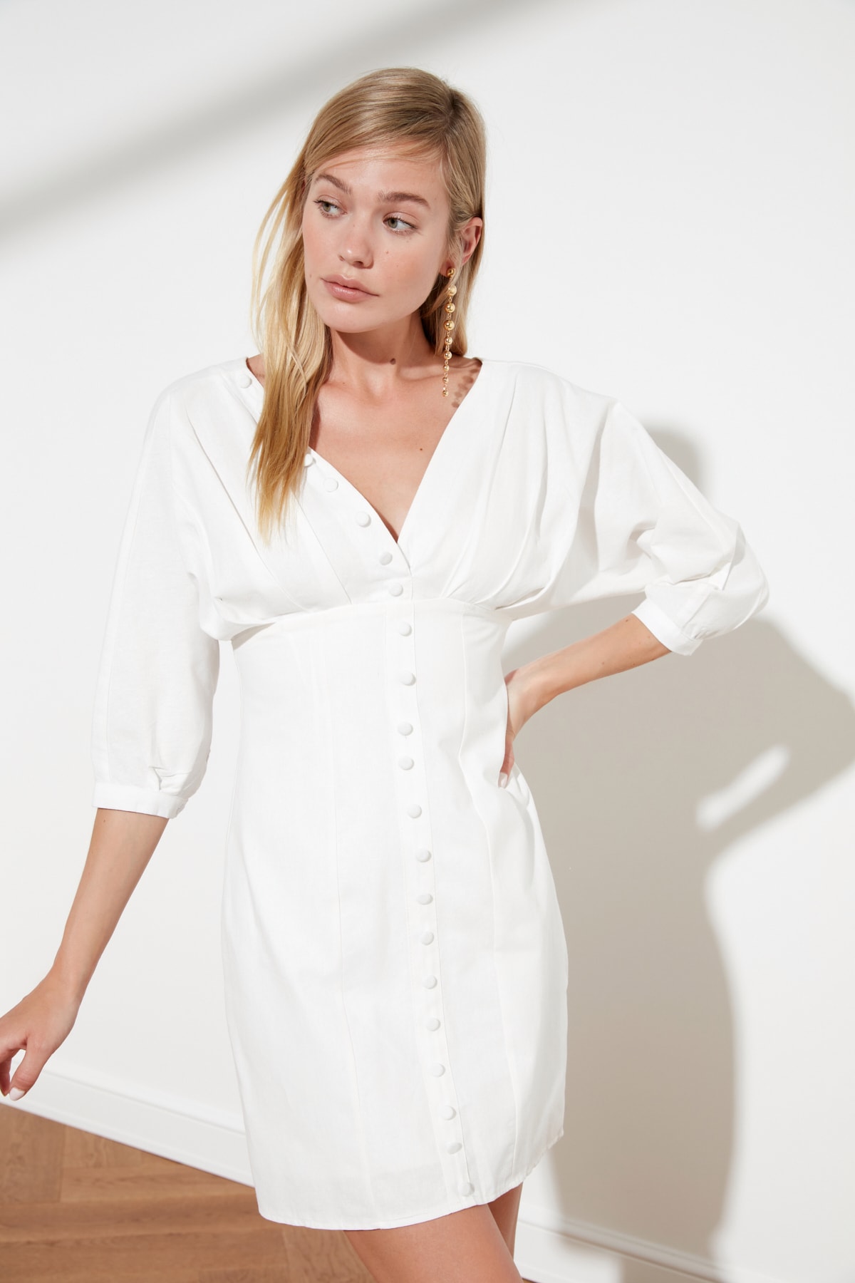 Rochie femei, Trendyol Button Detailed