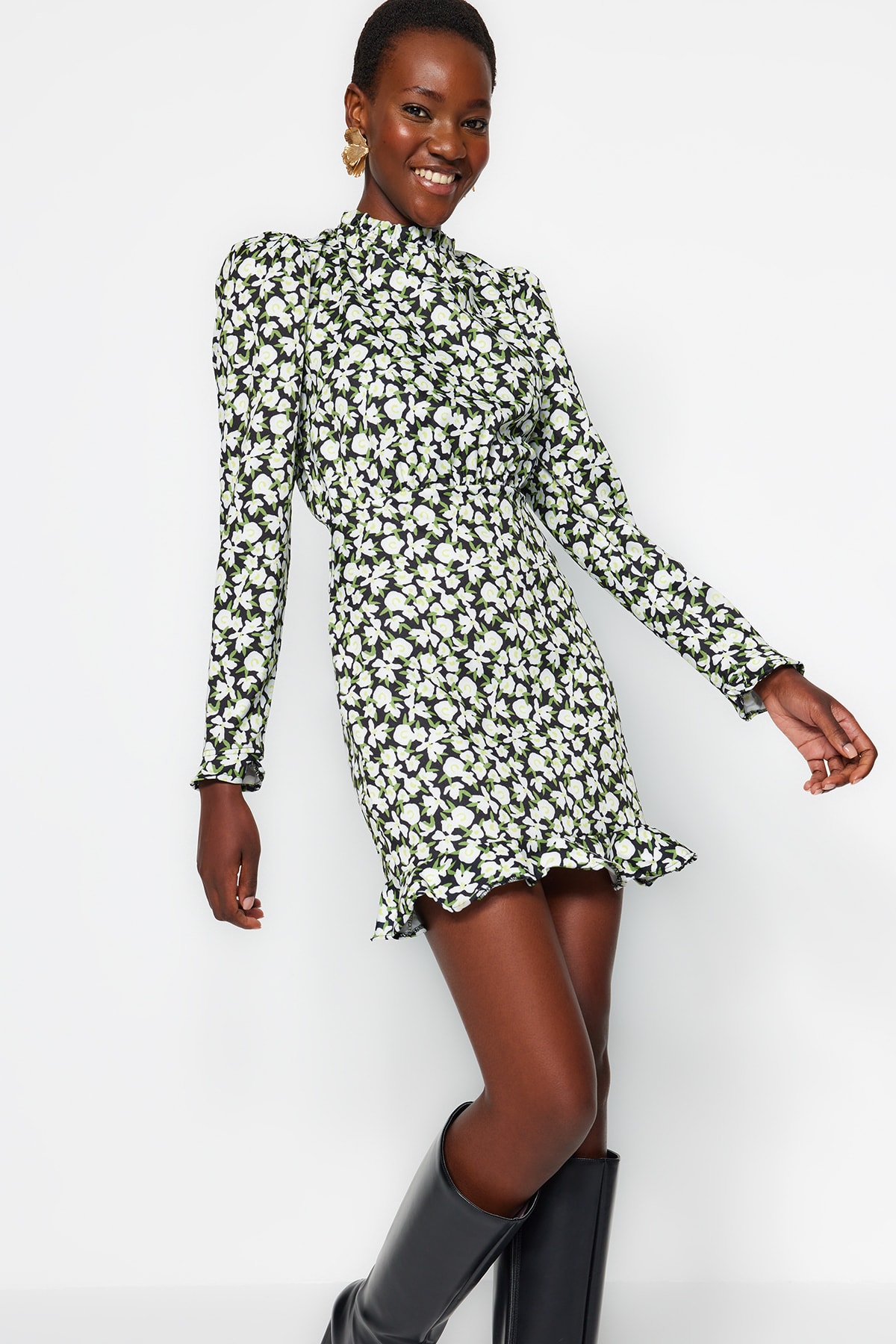 Trendyol Dress - Green - A-line