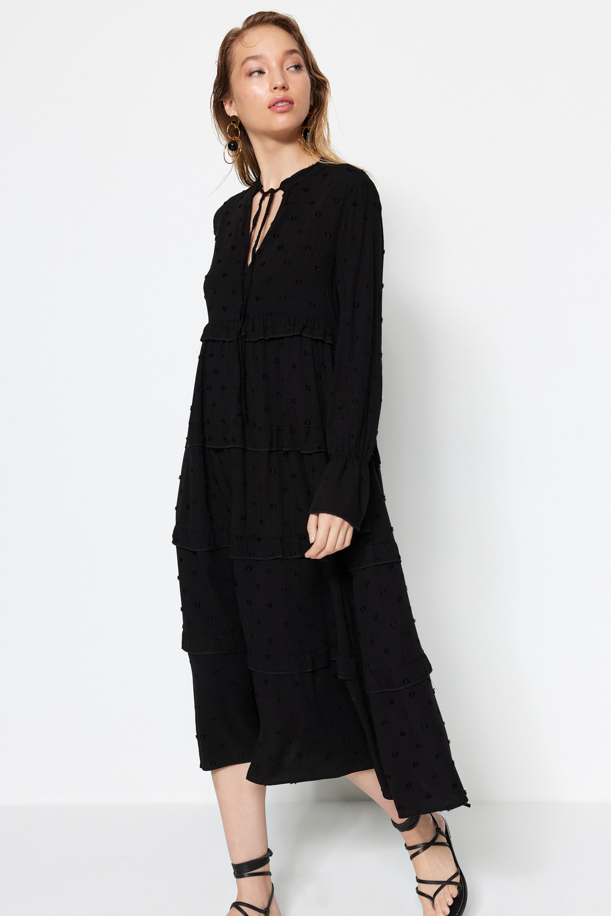 Trendyol Dress - Black - Shift