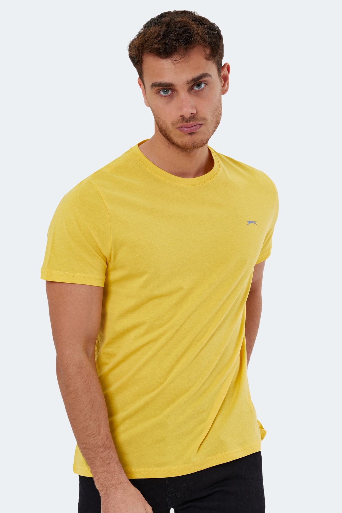 Levně Slazenger Rosalva Pánské tričko žluté