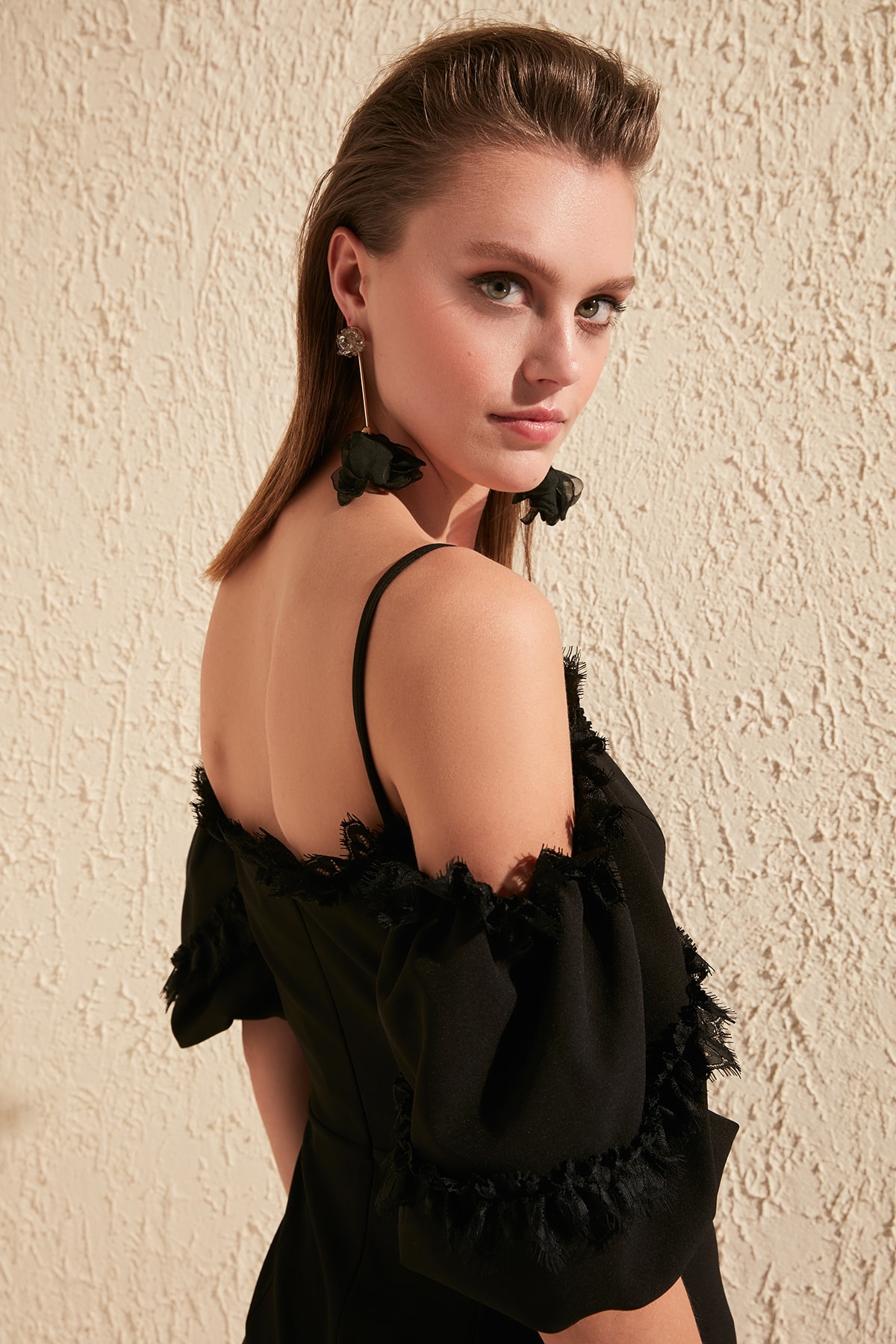 Rochie dama Trendyol Lace Detailed