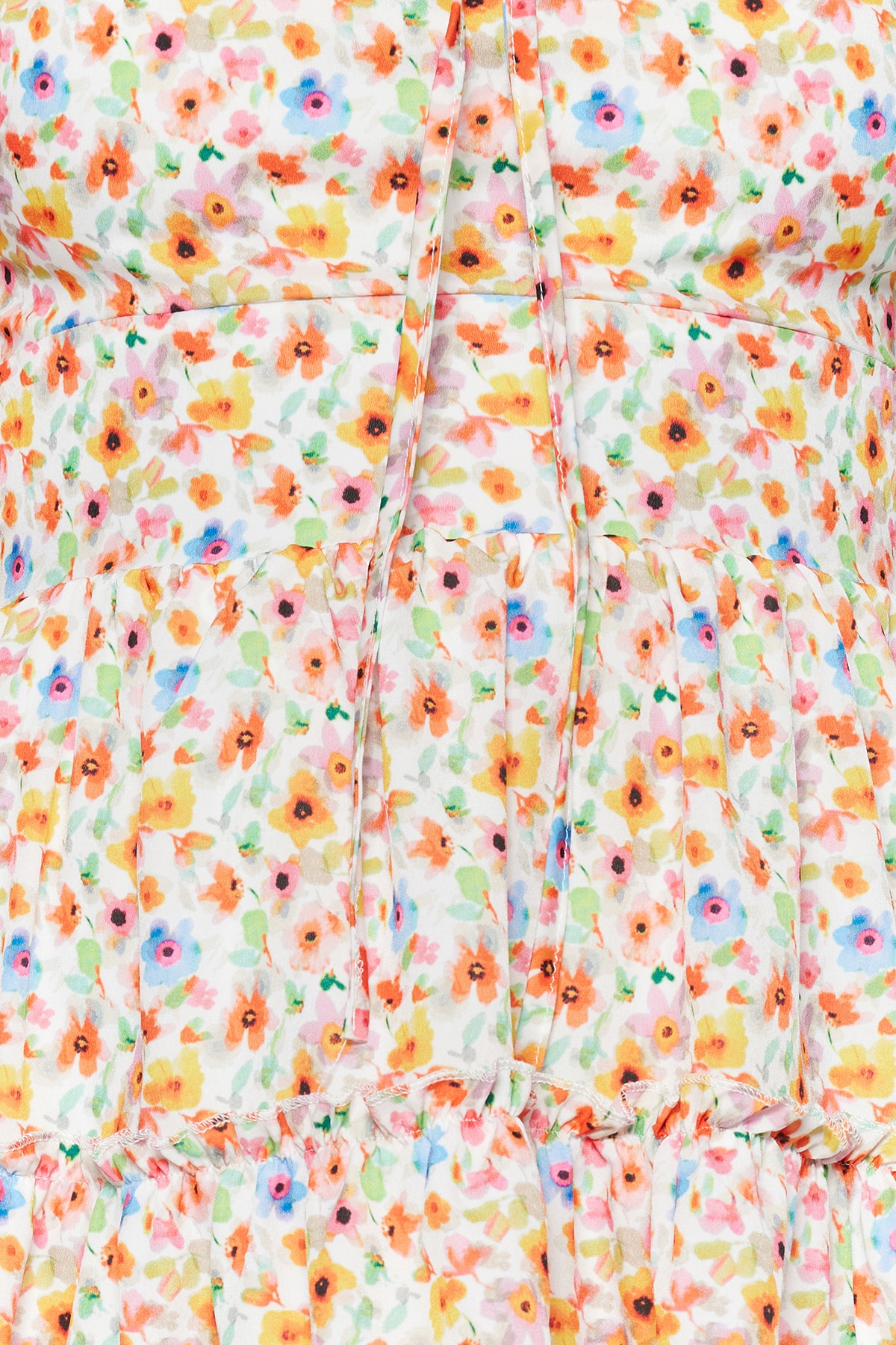 Trendyol multicolore Carmen Guler Rochie