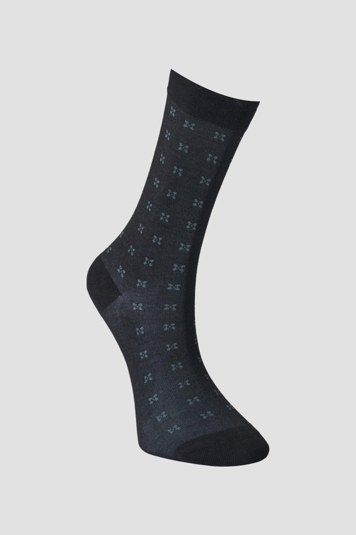ALTINYILDIZ CLASSICS Men's Black-gray Bamboo Socks.