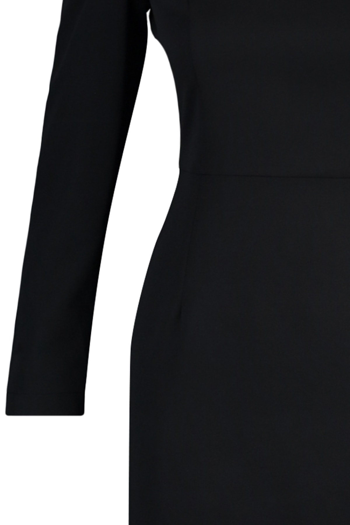 Rochie țesută Trendyol Black V Neck