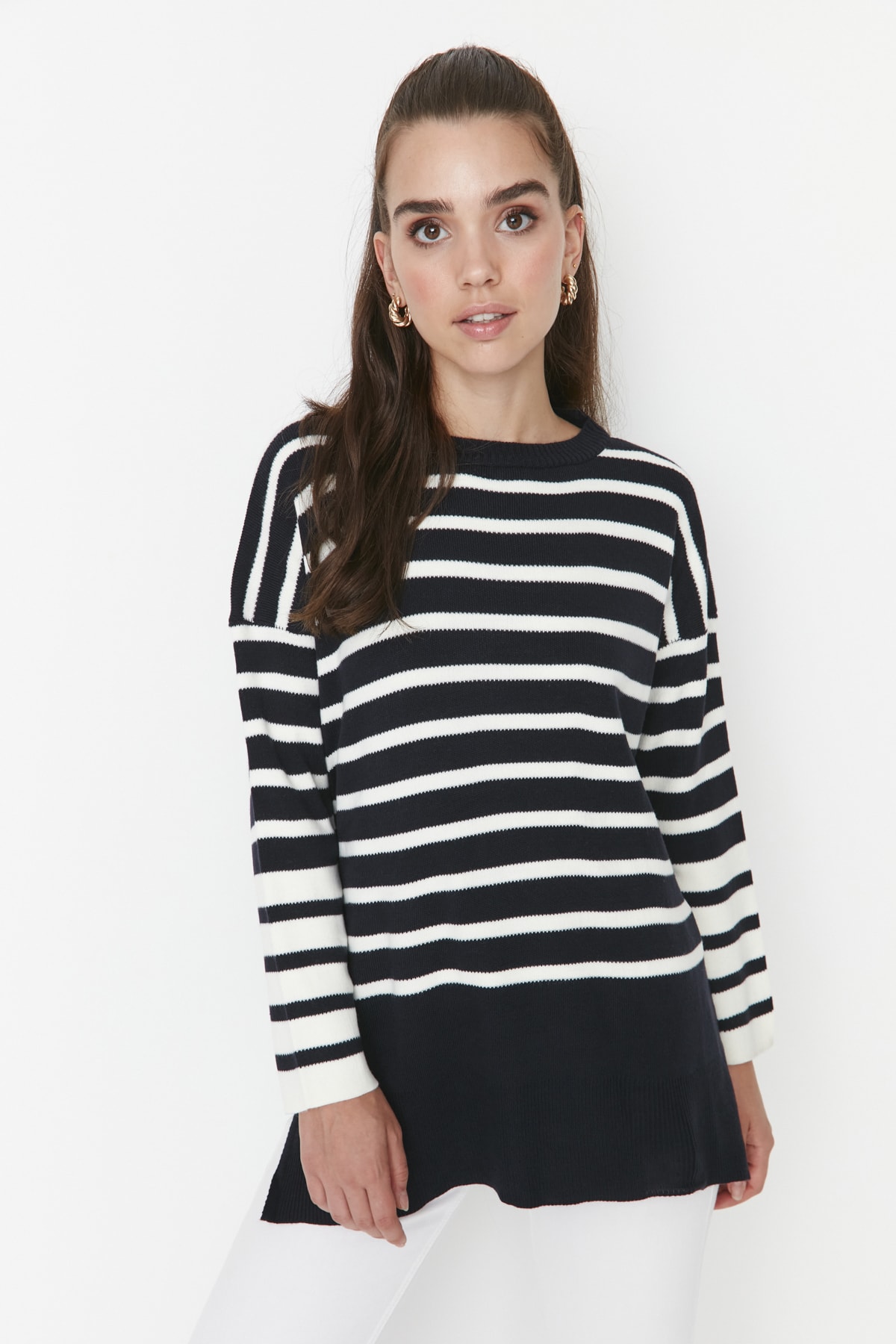 Women's sweater Trendyol Striped