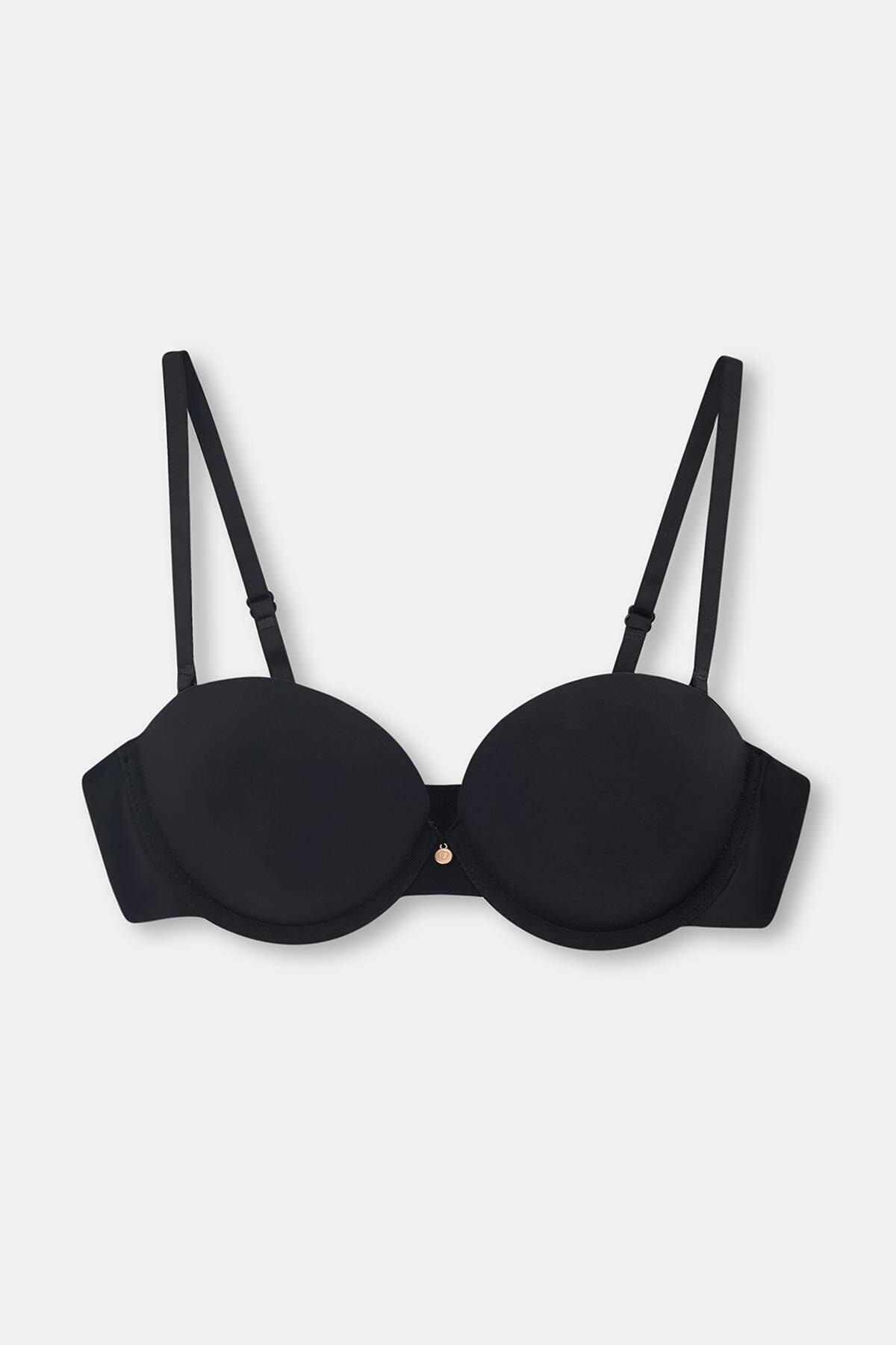 Dagi Bra - Black - Plain