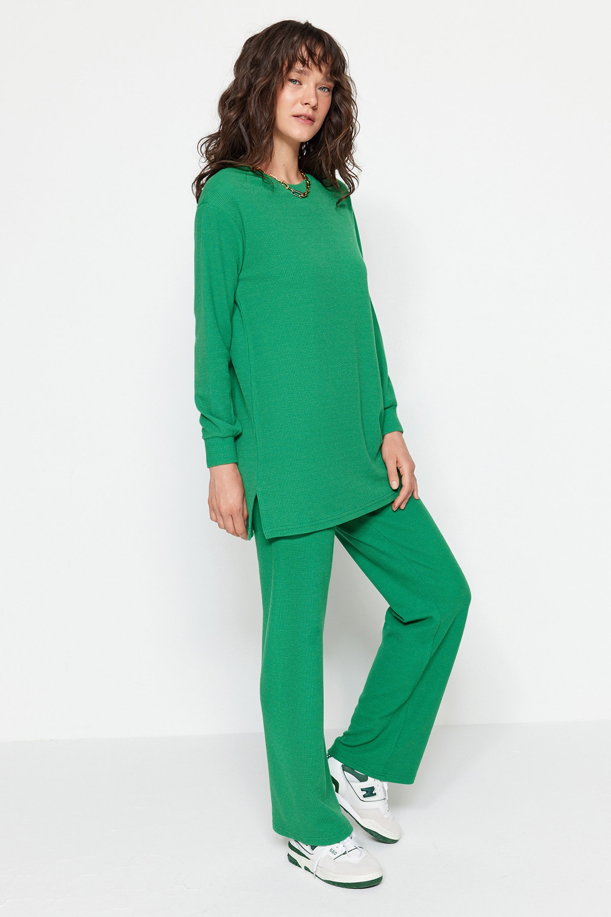Trendyol Two-Piece Set - Green - Regular fit
