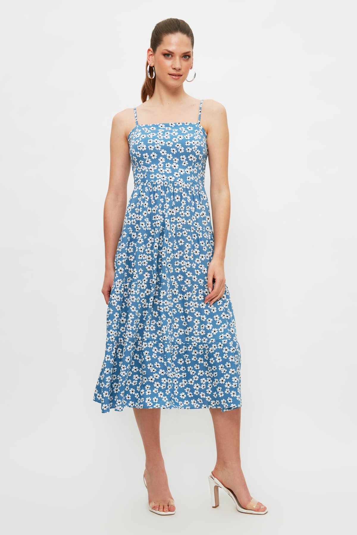 trendyol floral patterned