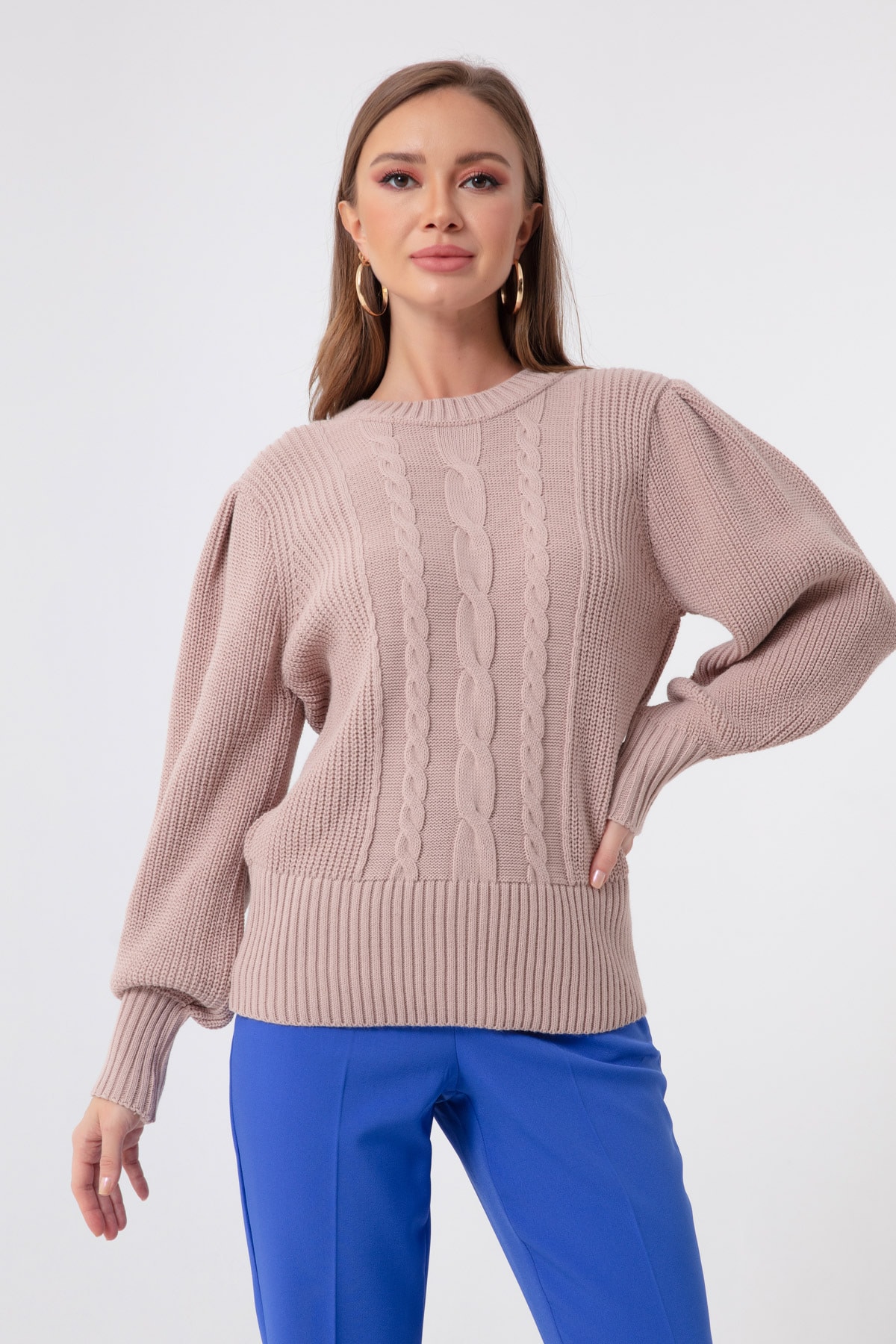 Lafaba Sweater - Pink - Regular fit