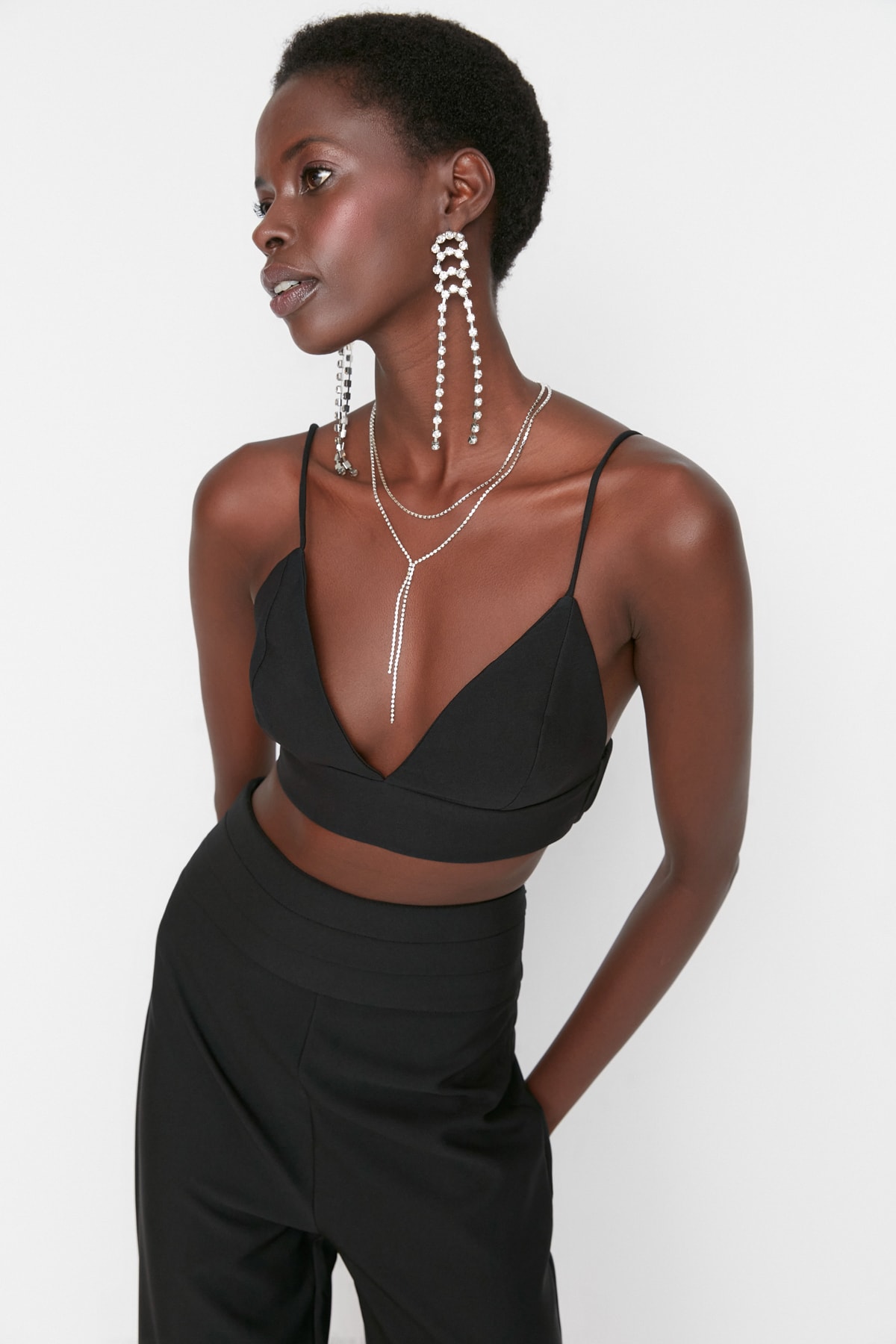 Crop top dama, Trendyol Stone