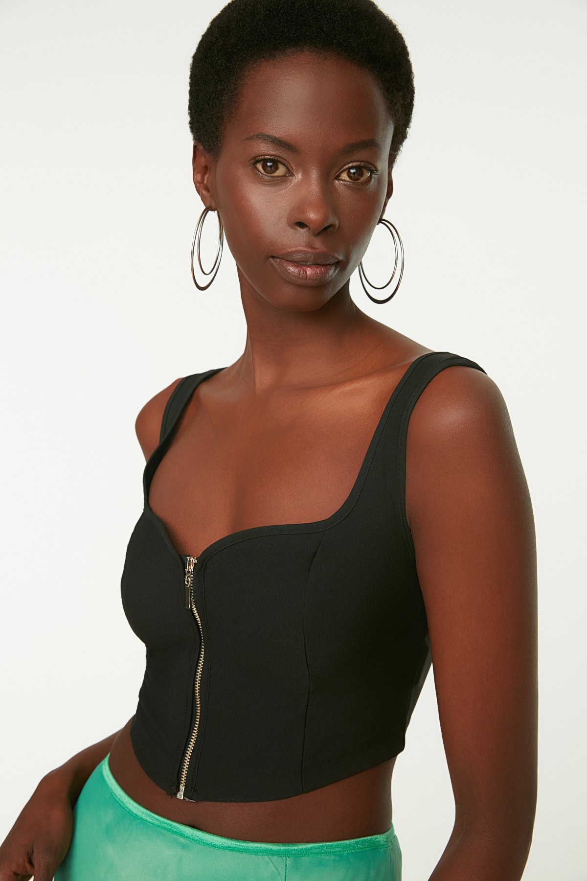 Crop top dama, Trendyol Fancy