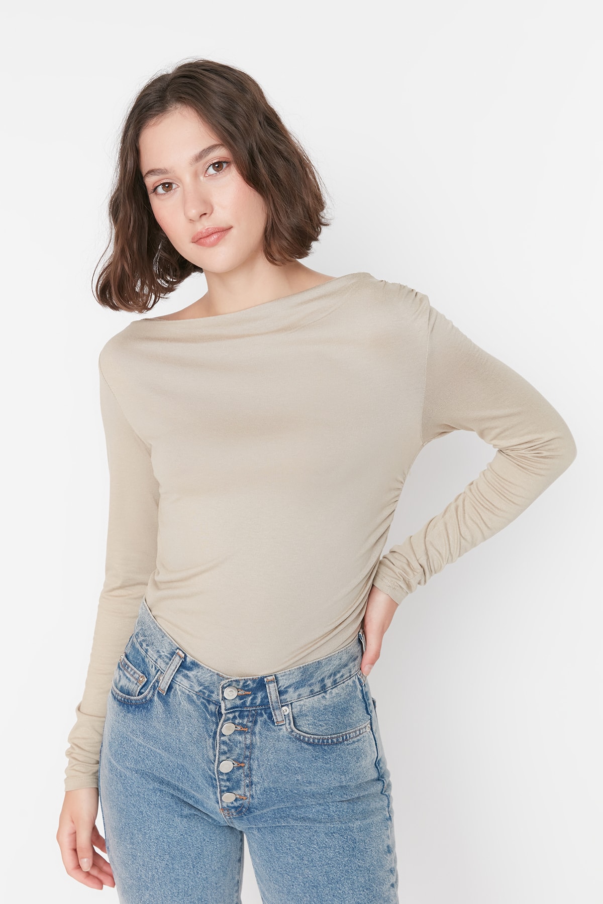 Women's blouse Trendyol Knitted