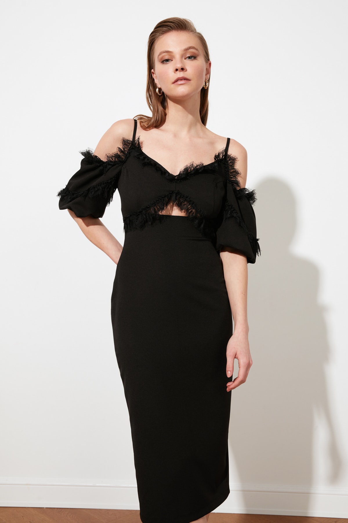 Rochie dama Trendyol Lace Detailed