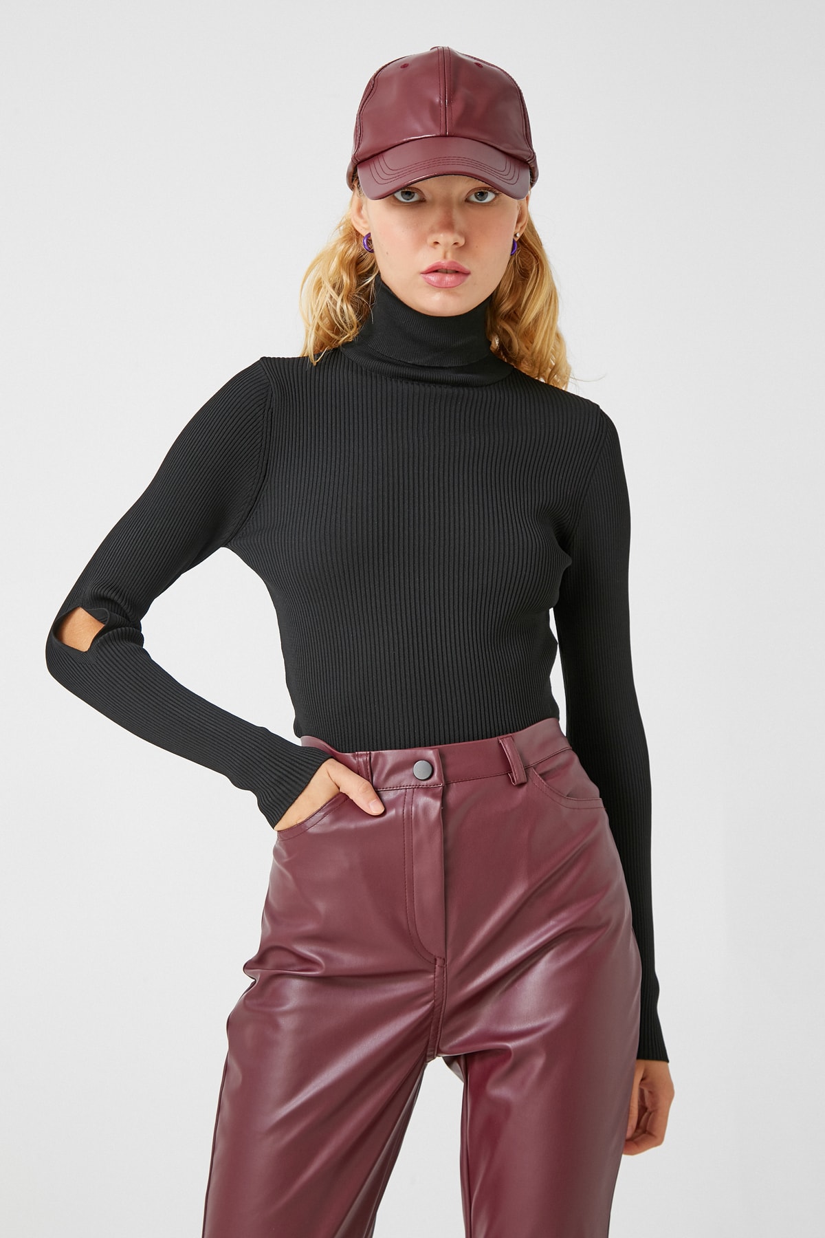 Koton Sweater - Schwarz - Fitted