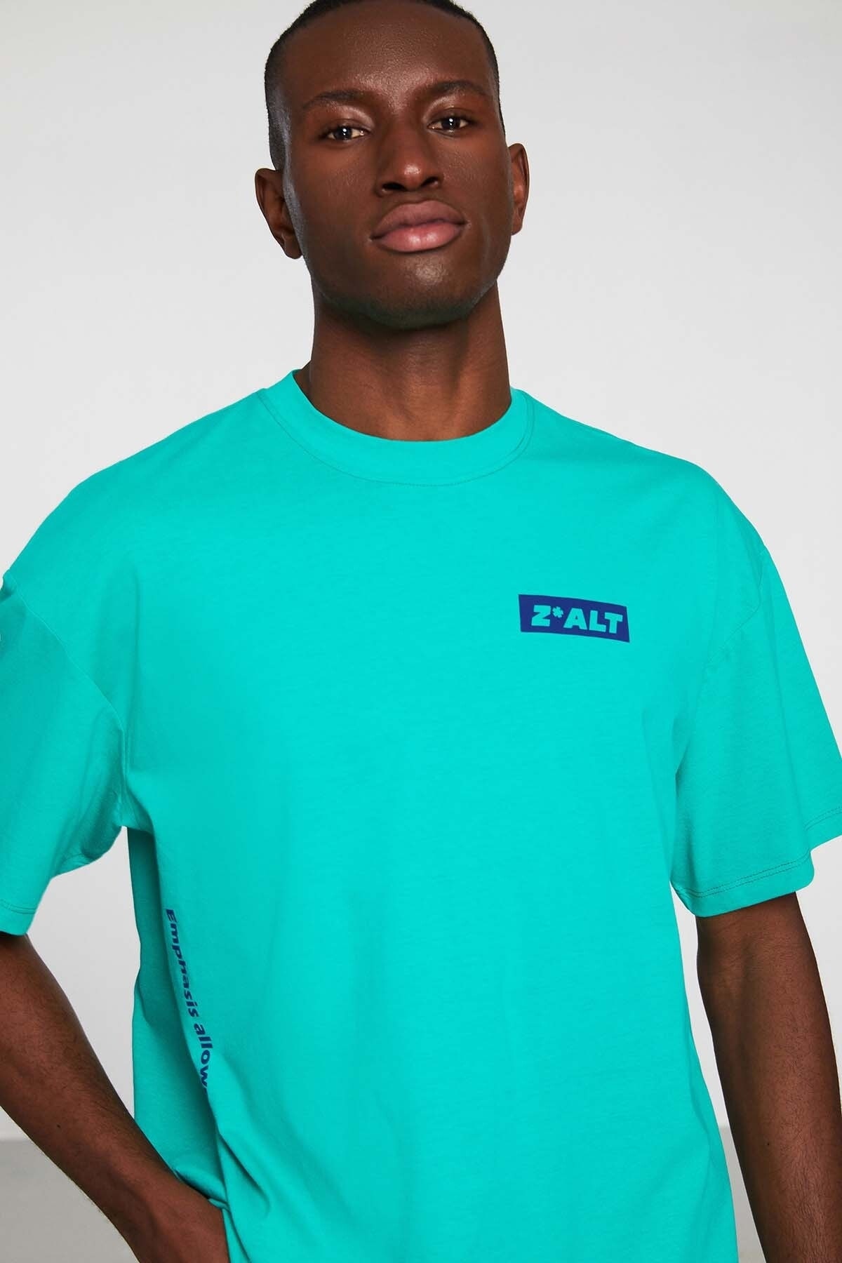 GRIMELANGE T-Shirt - Green - Oversize