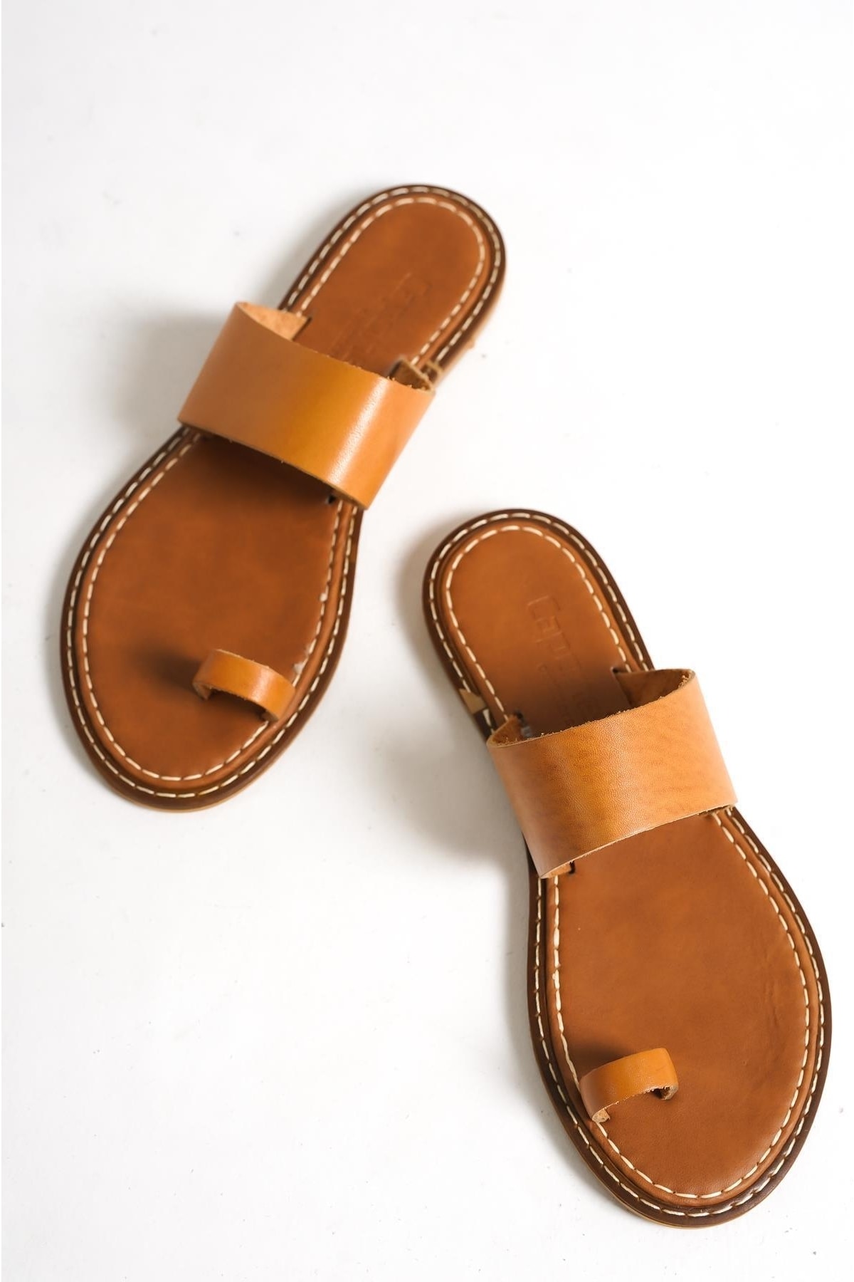 Levně Capone Outfitters Mules - Brown - Flat