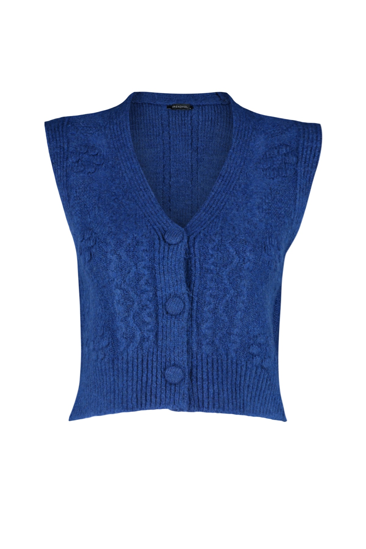 Trendyol Saks Soft Textured Knitwear Sweater