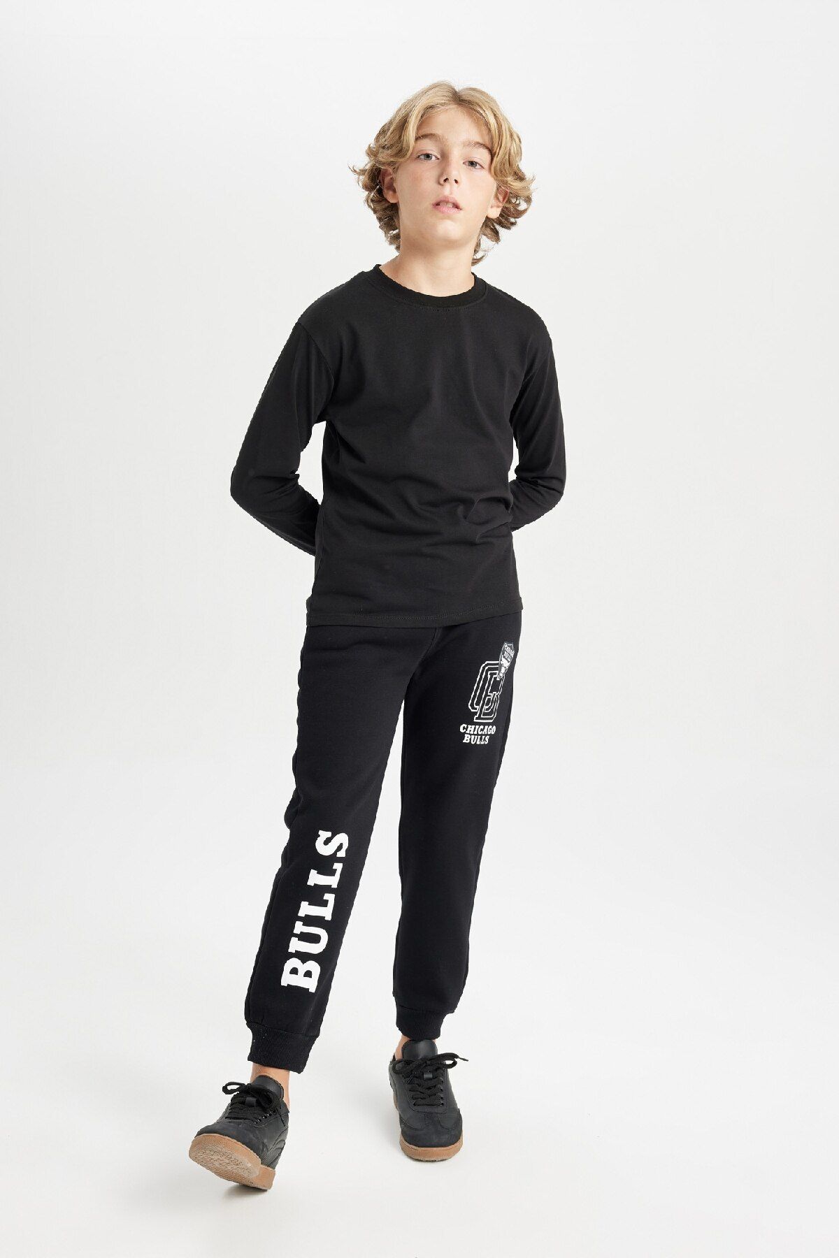 DEFACTO Boys NBA Chicago Bulls Thick Sweatpants